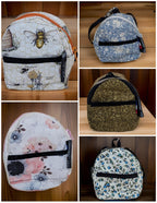 Mini sac à dos porte monnaie - range écouteurs - 9*8 cm Les Mimines d'Amélie