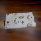 Pochette zippée – Grande taille (23,5 x 14 cm) Les Mimines d'Amélie