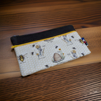 Pochette zippée – Grande taille (23,5 x 14 cm) Les Mimines d'Amélie