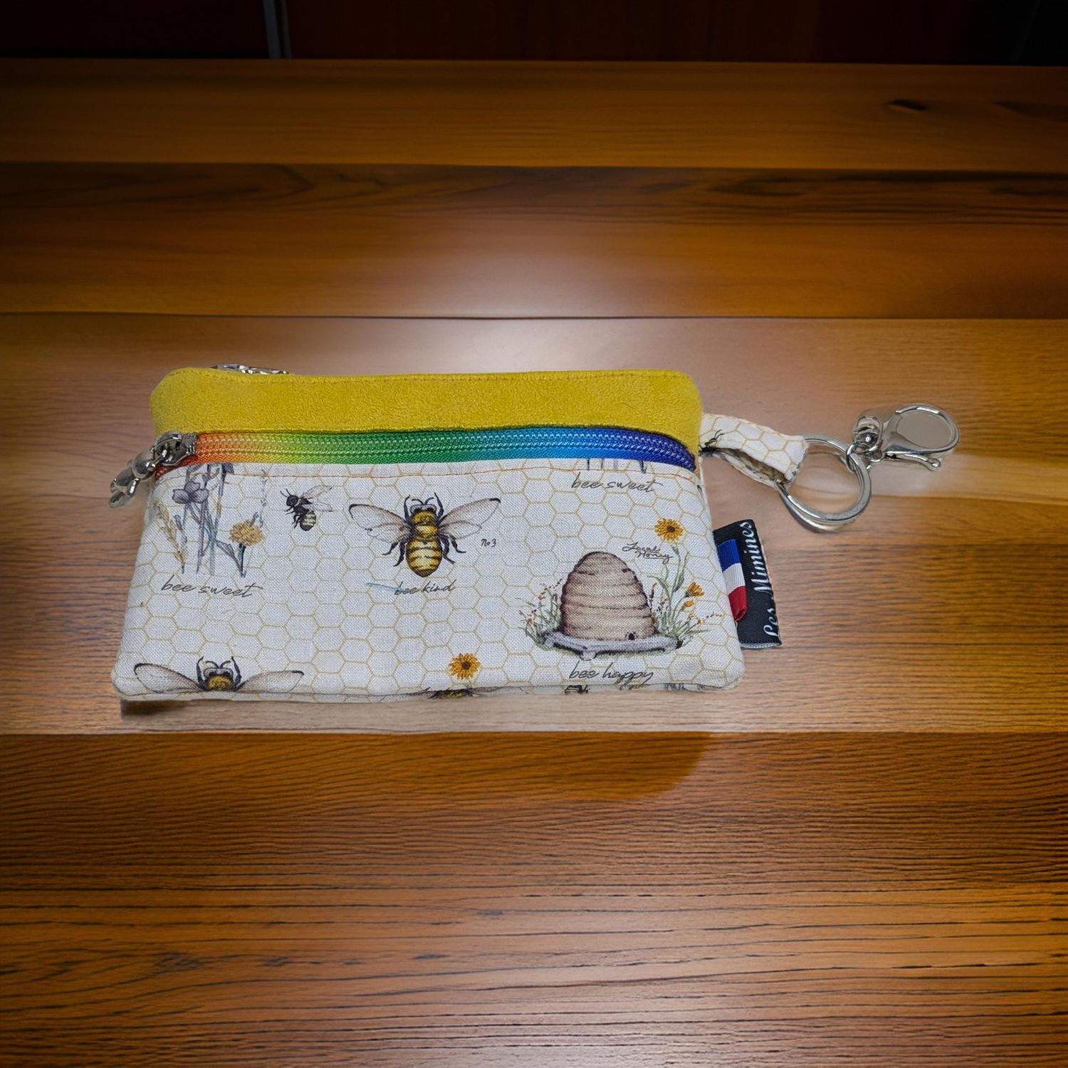 Pochette zippée – Petite taille (16 x 10 cm) Les Mimines d'Amélie