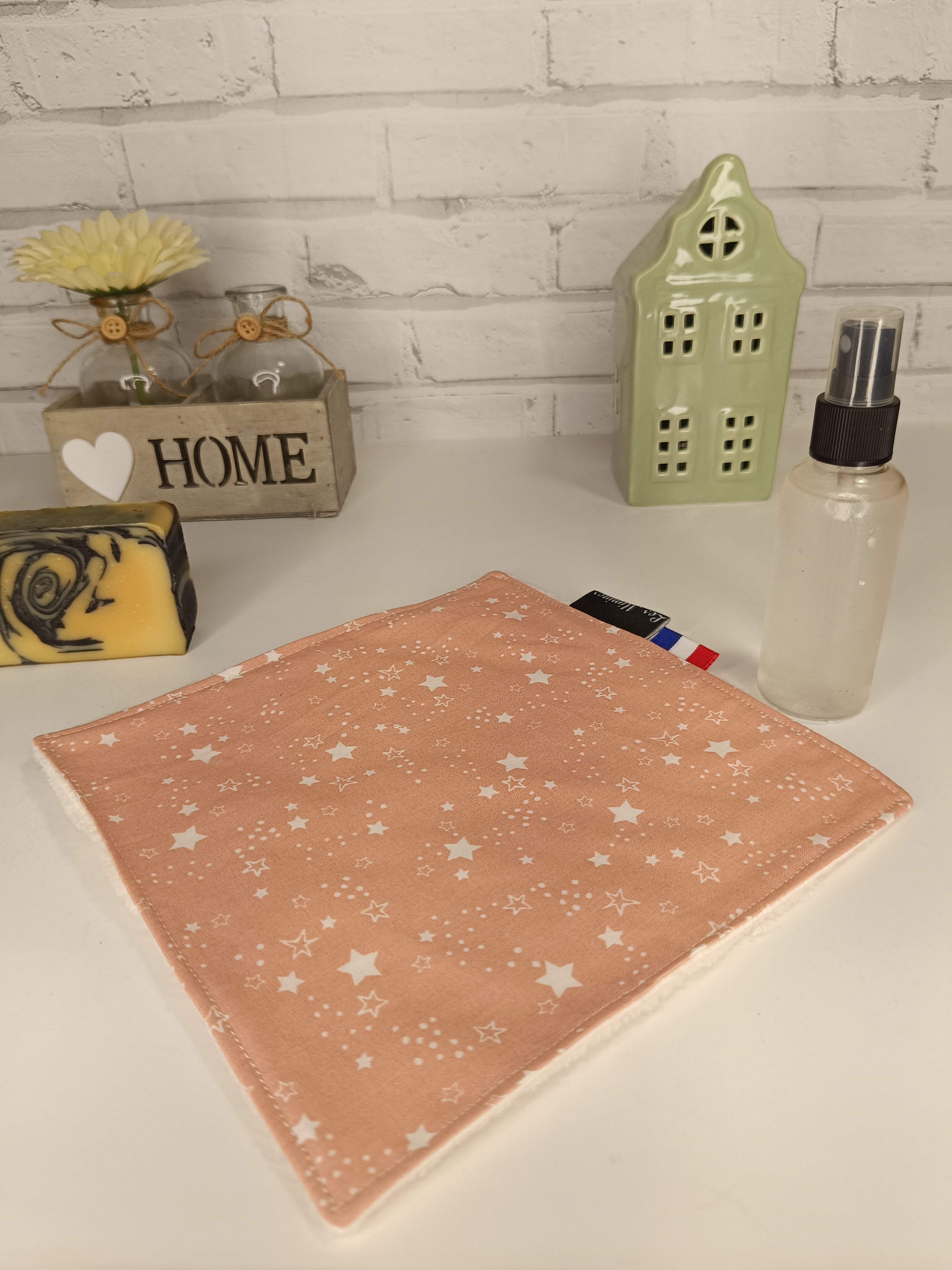 Serviette visage toute douce Les Mimines d'Amélie