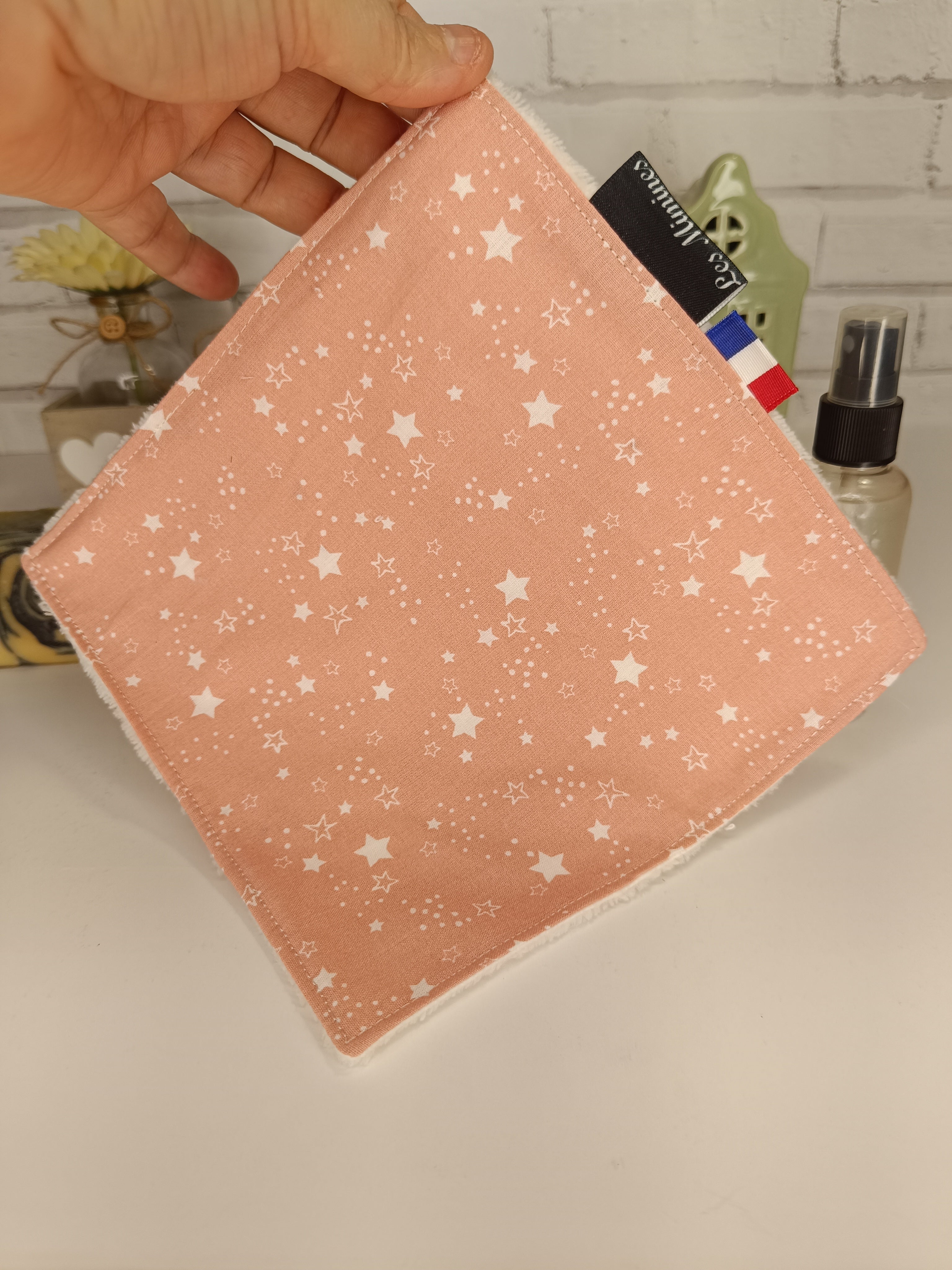Serviette visage toute douce Les Mimines d'Amélie