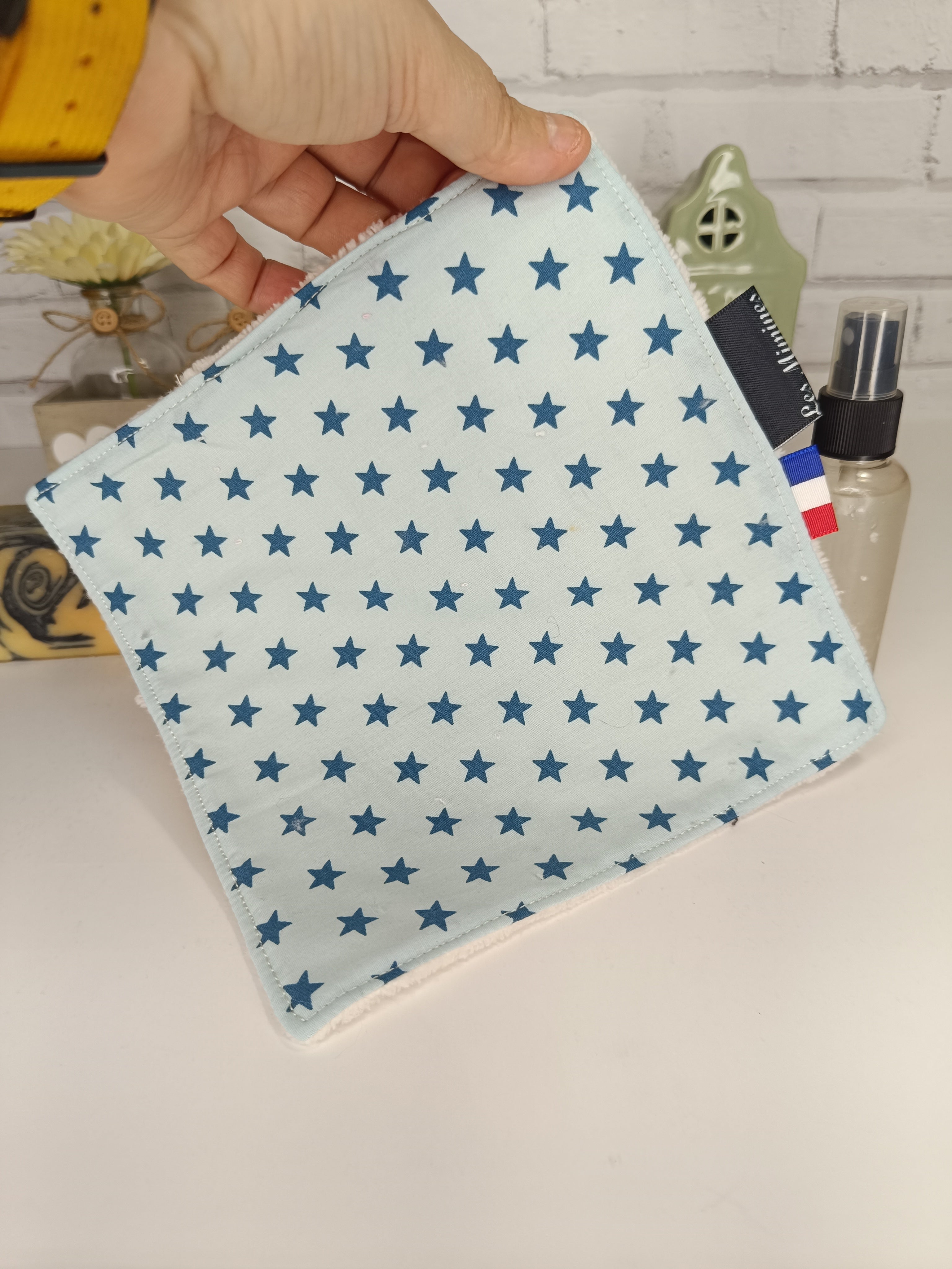 Serviette visage toute douce Les Mimines d'Amélie