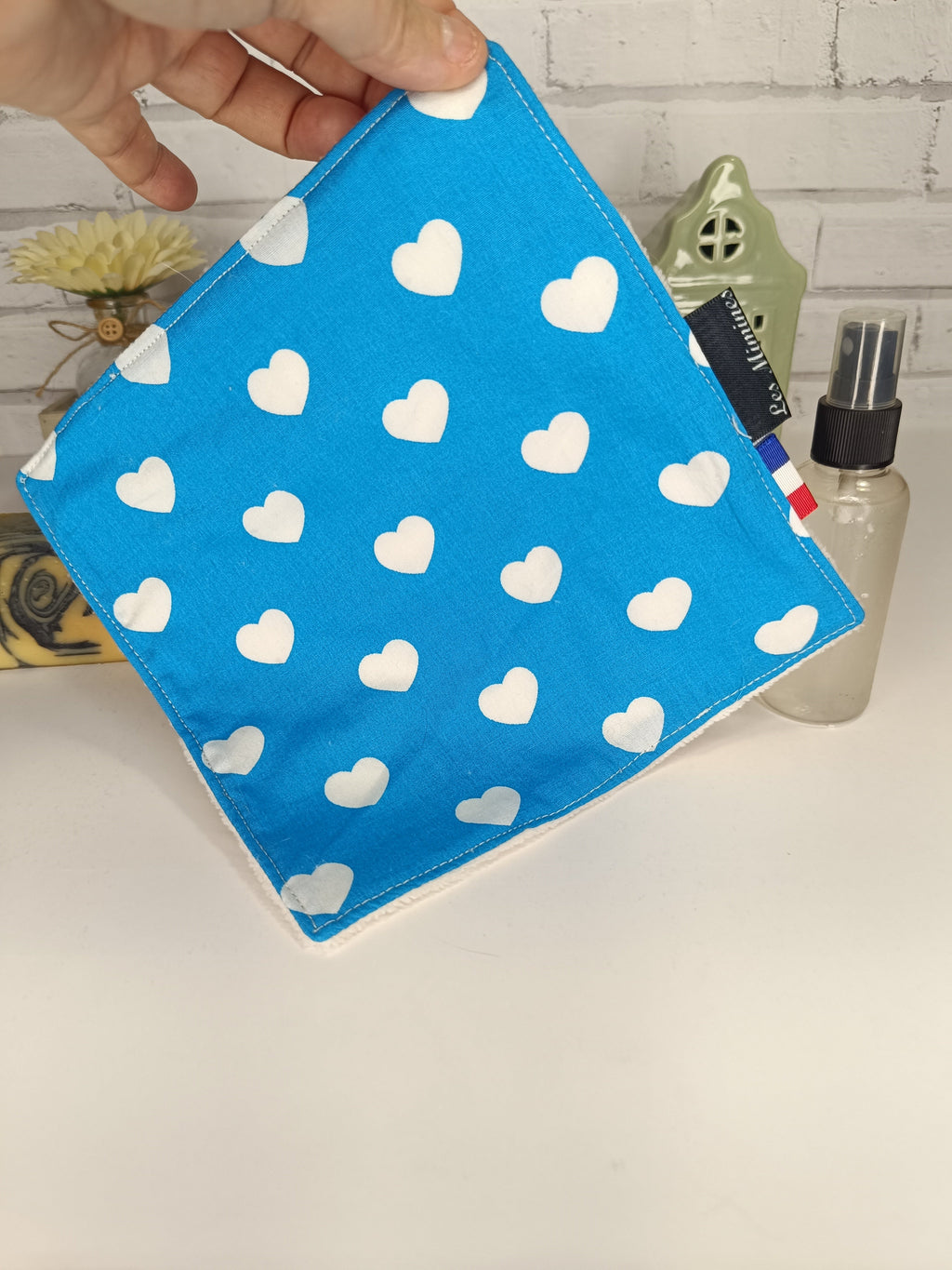 Serviette visage toute douce Les Mimines d'Amélie