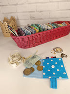 Petit porte-monnaie - range écouteurs - étui bijoux Les Mimines d'Amélie