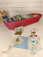 Petit porte-monnaie - range écouteurs - étui bijoux Les Mimines d'Amélie