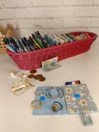 Petit porte-monnaie - range écouteurs - étui bijoux Les Mimines d'Amélie