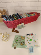 Petit porte-monnaie - range écouteurs - étui bijoux Les Mimines d'Amélie