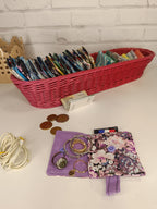 Petit porte-monnaie - range écouteurs - étui bijoux Les Mimines d'Amélie