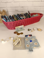 Petit porte-monnaie - range écouteurs - étui bijoux Les Mimines d'Amélie