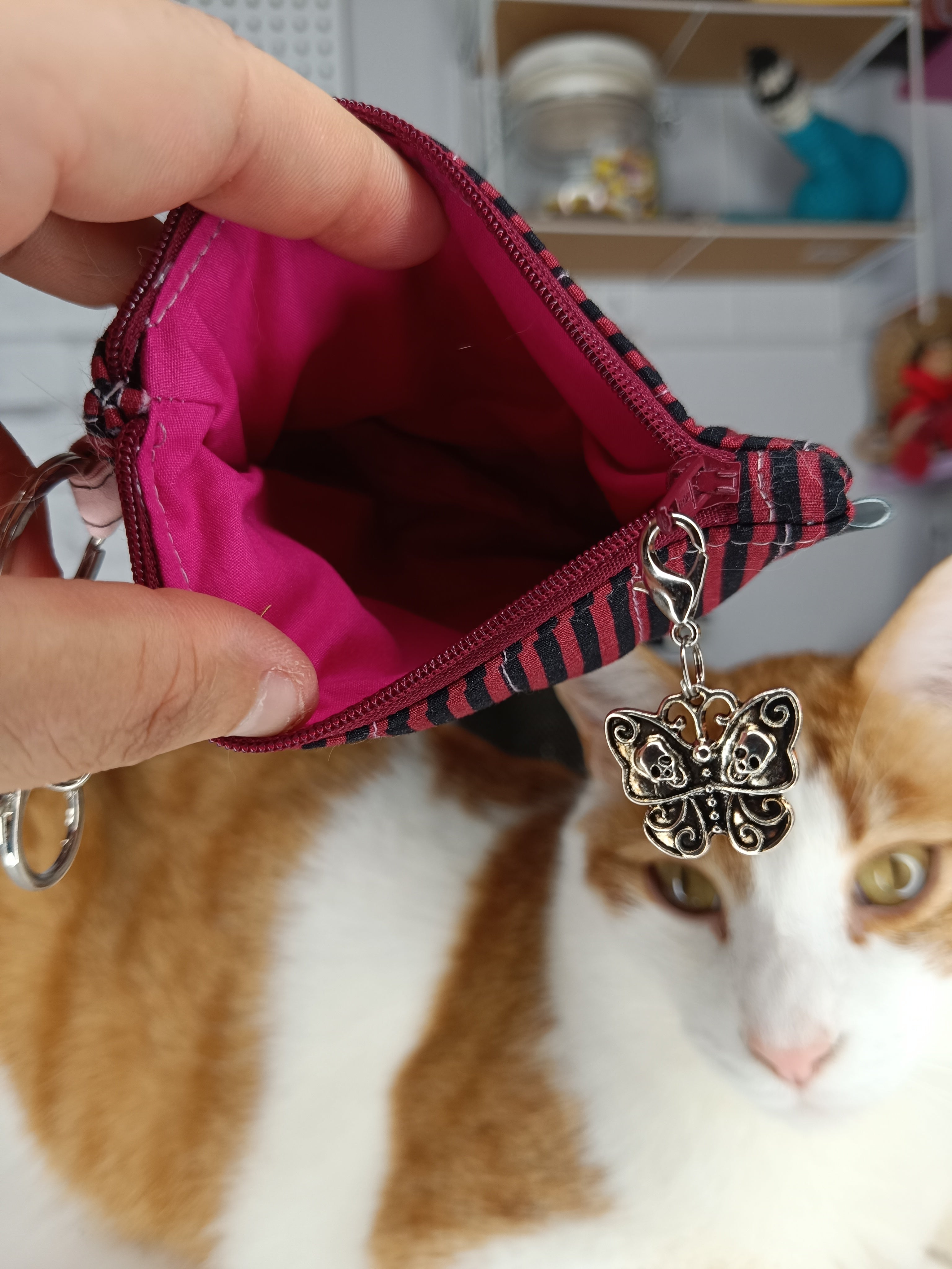 Trousse / Porte-monnaie zippé – Compact et polyvalent Les Mimines d'Amélie