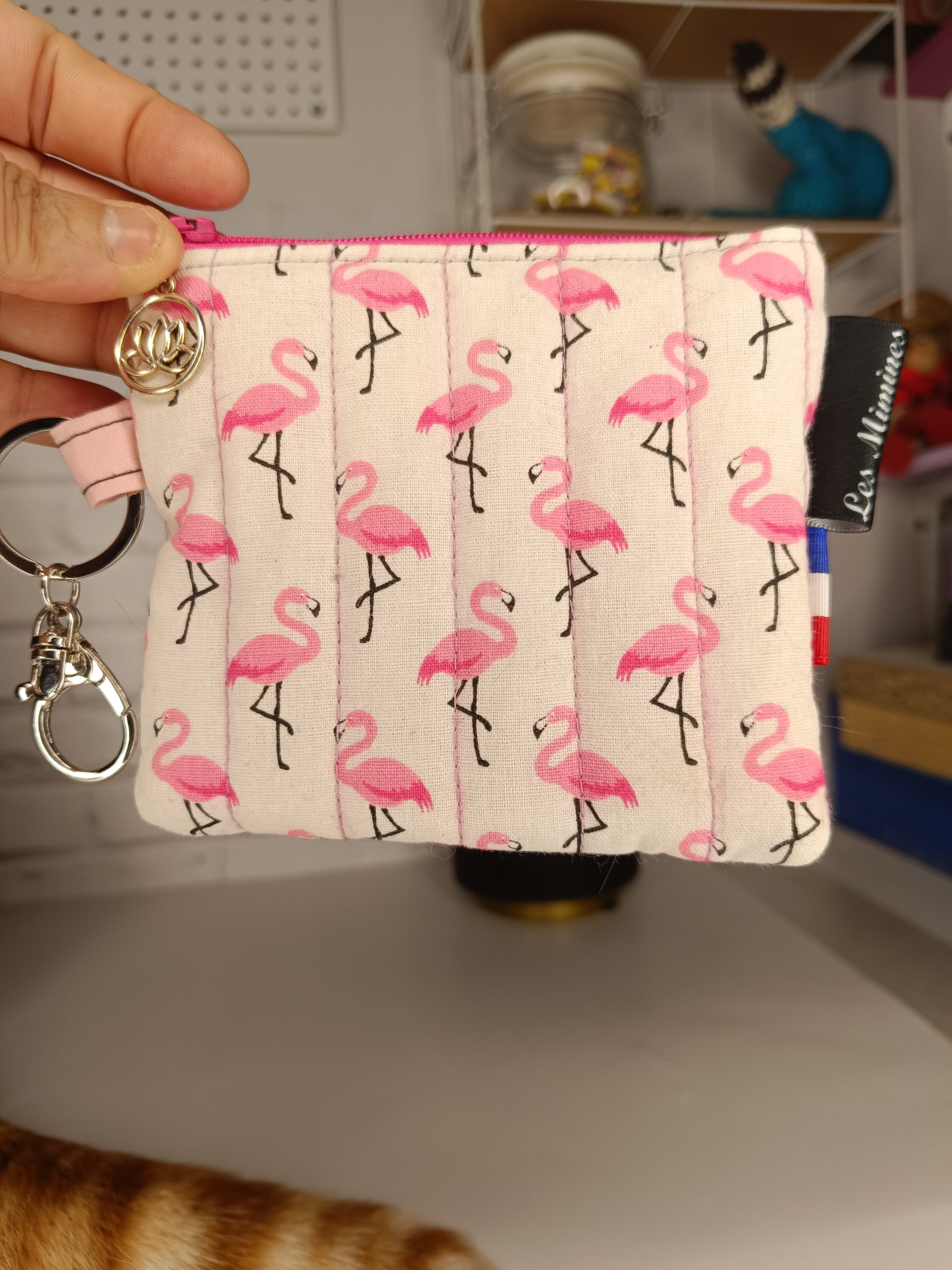Trousse / Porte-monnaie zippé – Compact et polyvalent Les Mimines d'Amélie