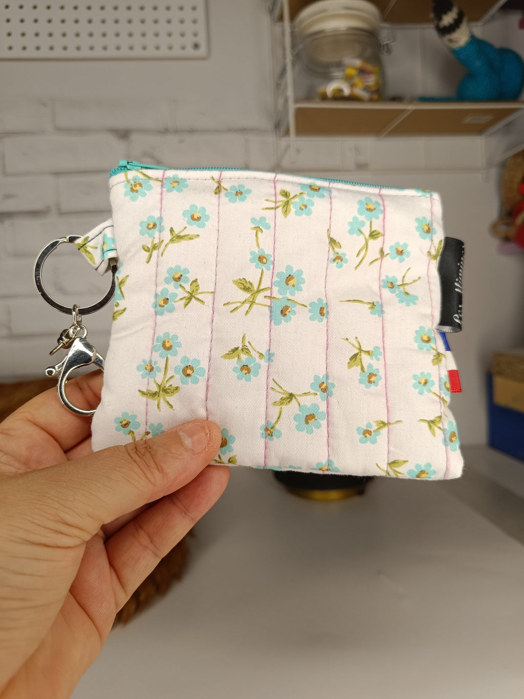 Trousse / Porte-monnaie zippé – Compact et polyvalent Les Mimines d'Amélie