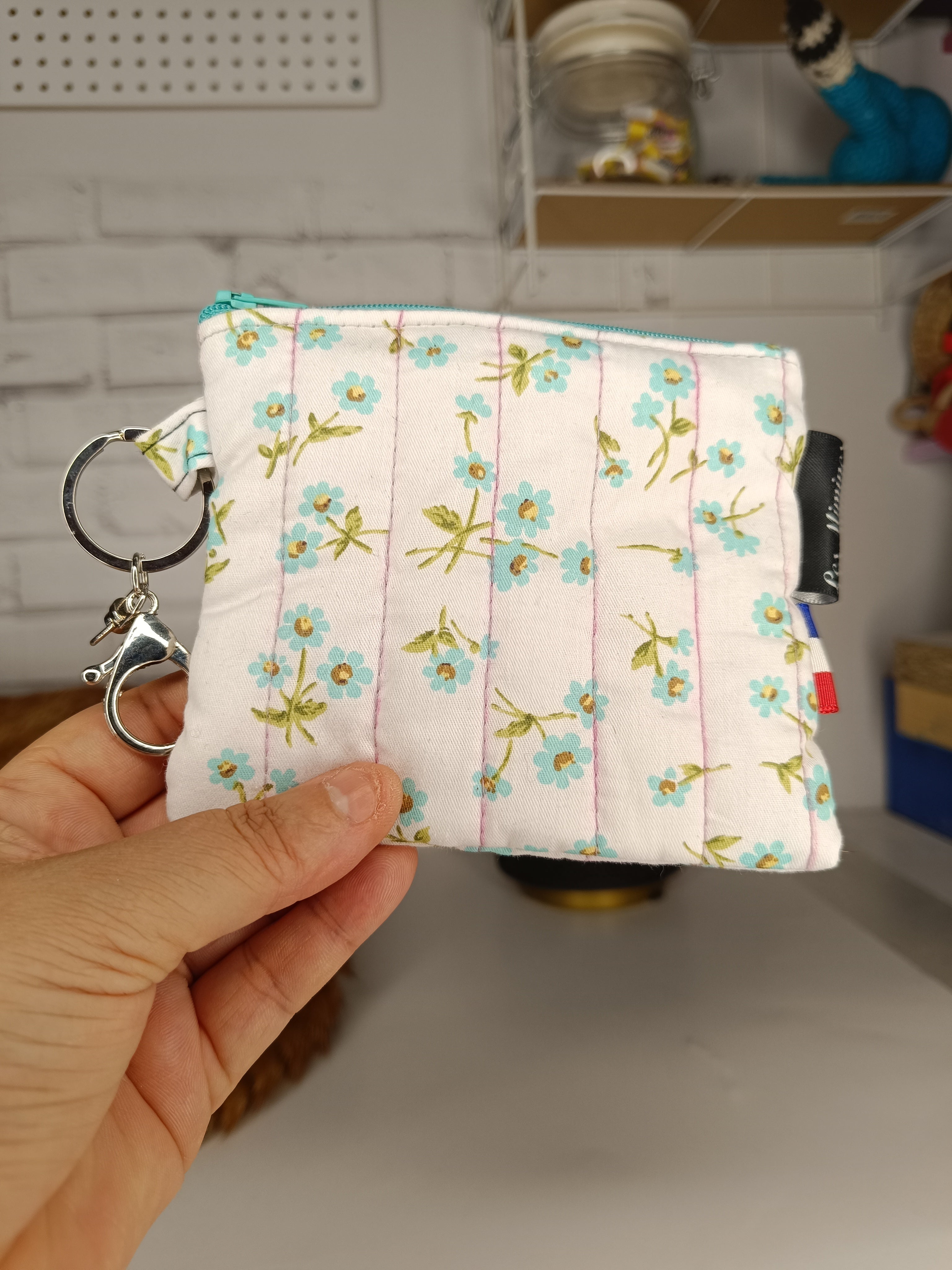 Trousse / Porte-monnaie zippé – Compact et polyvalent Les Mimines d'Amélie