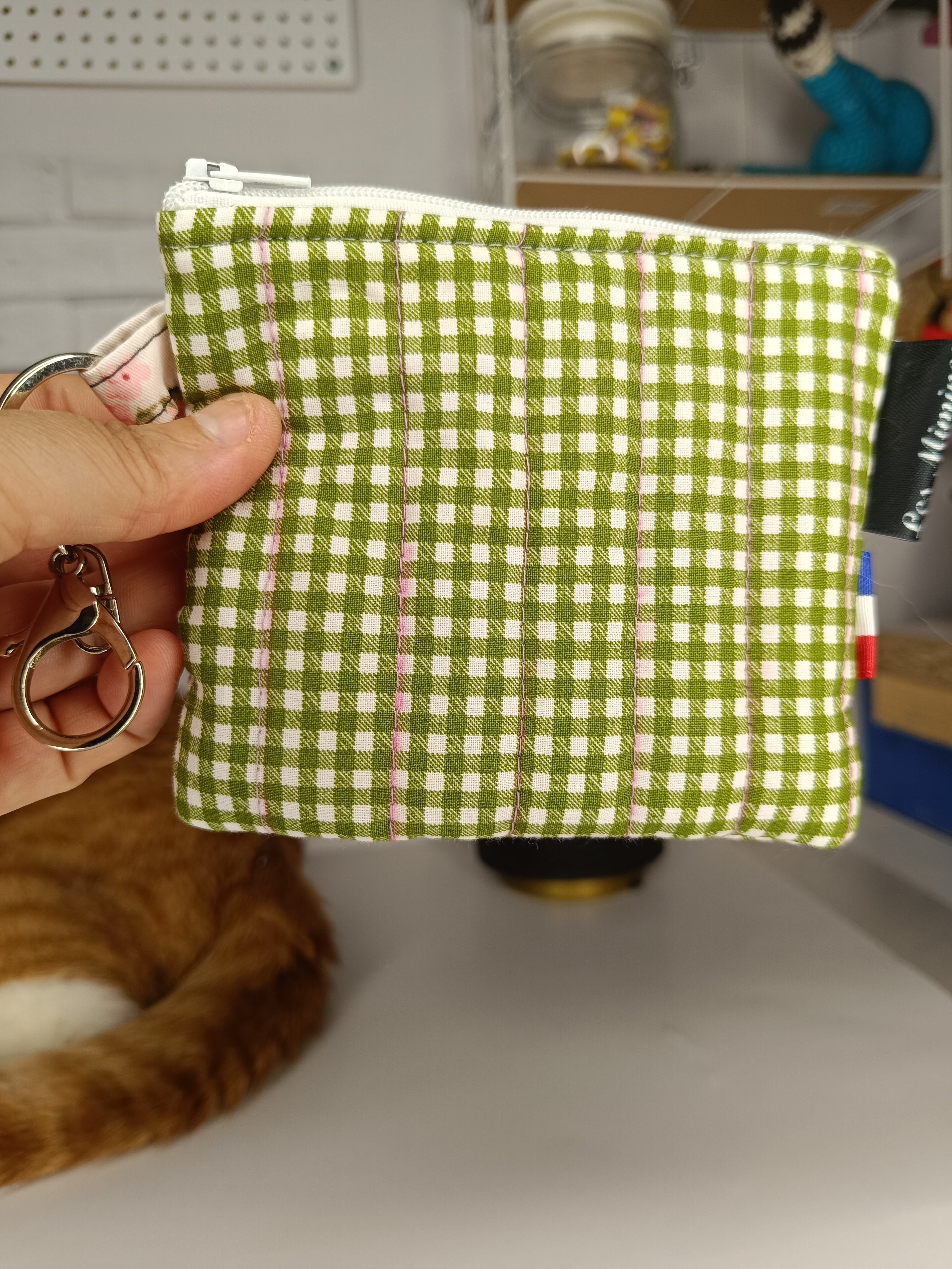 Trousse / Porte-monnaie zippé – Compact et polyvalent Les Mimines d'Amélie