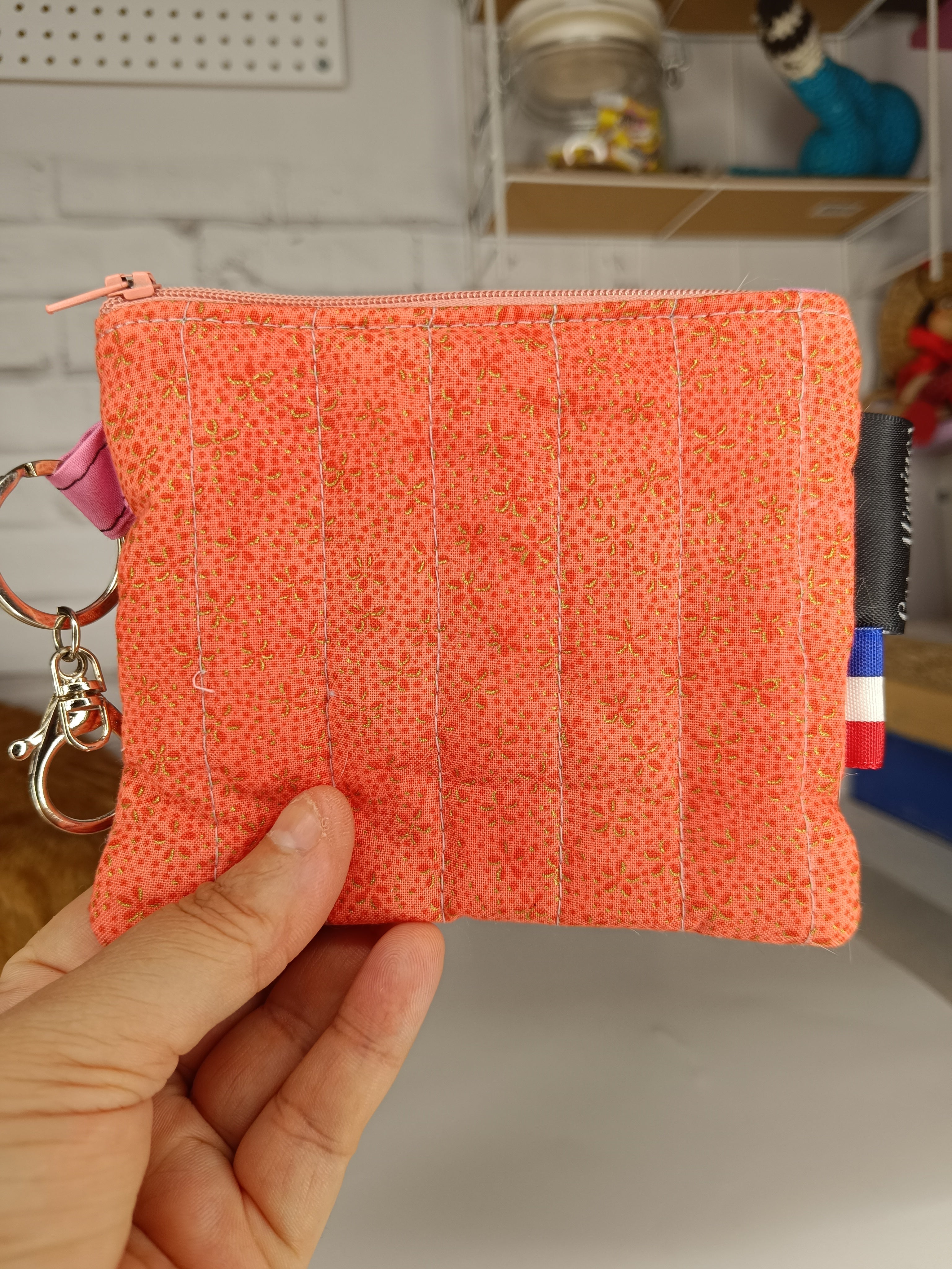Trousse / Porte-monnaie zippé – Compact et polyvalent Les Mimines d'Amélie