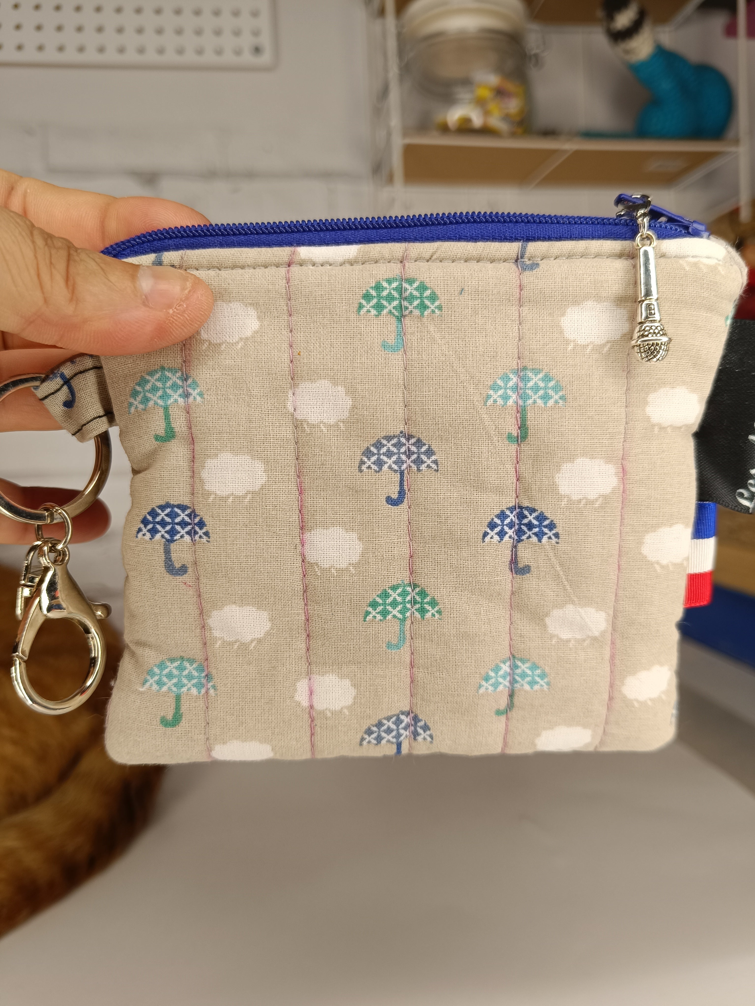 Trousse / Porte-monnaie zippé – Compact et polyvalent Les Mimines d'Amélie