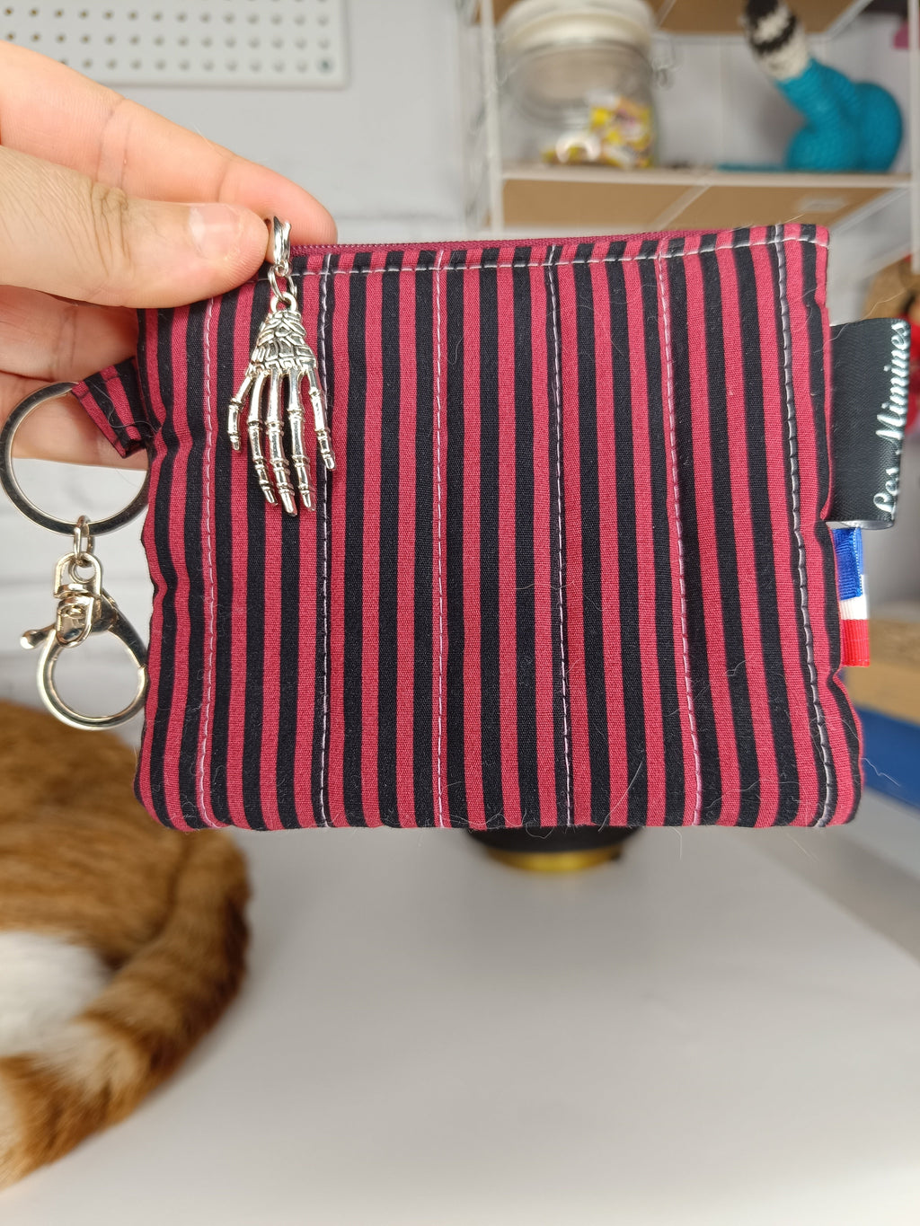 Trousse / Porte-monnaie zippé – Compact et polyvalent Les Mimines d'Amélie