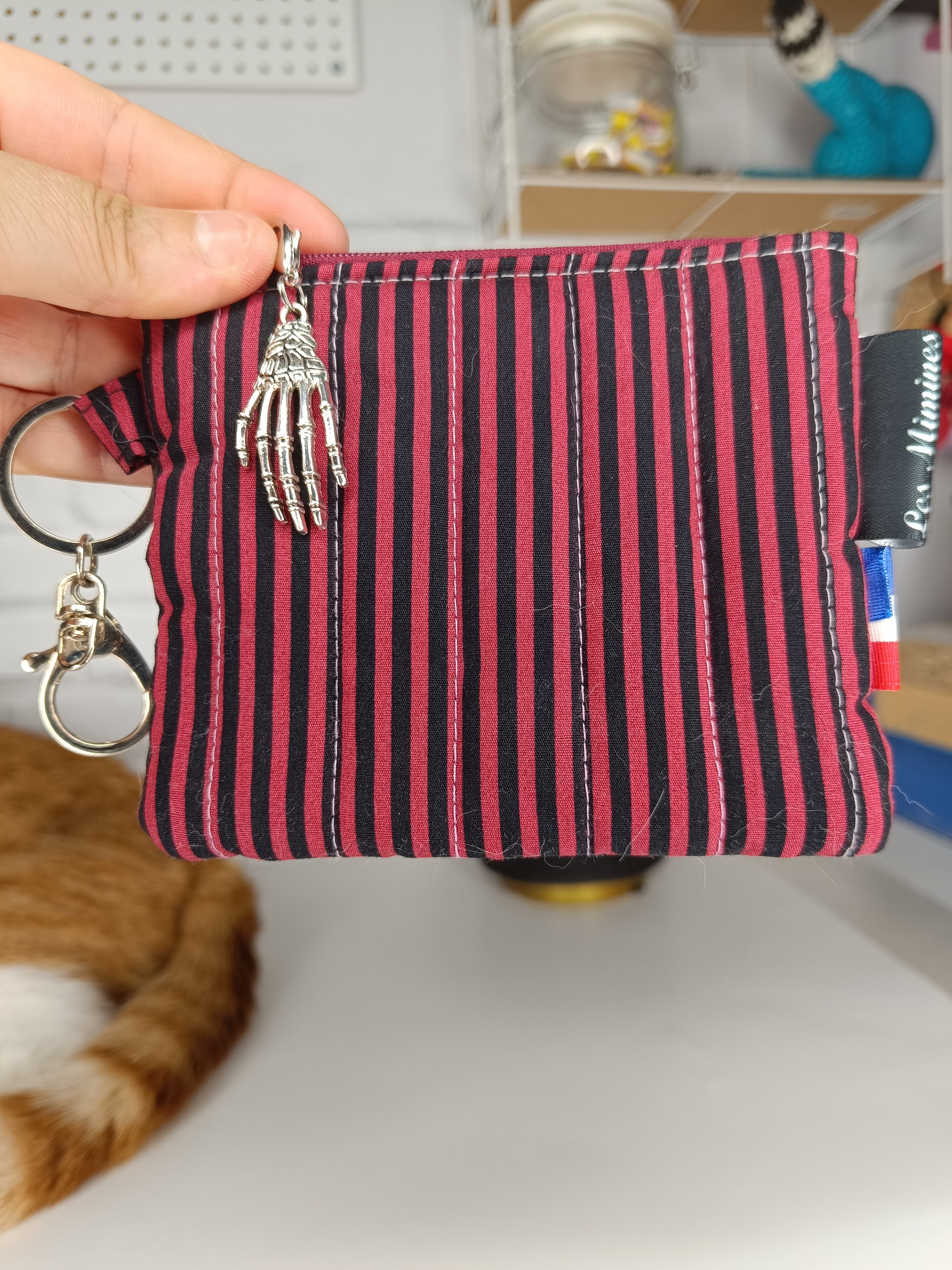 Trousse / Porte-monnaie zippé – Compact et polyvalent Les Mimines d'Amélie