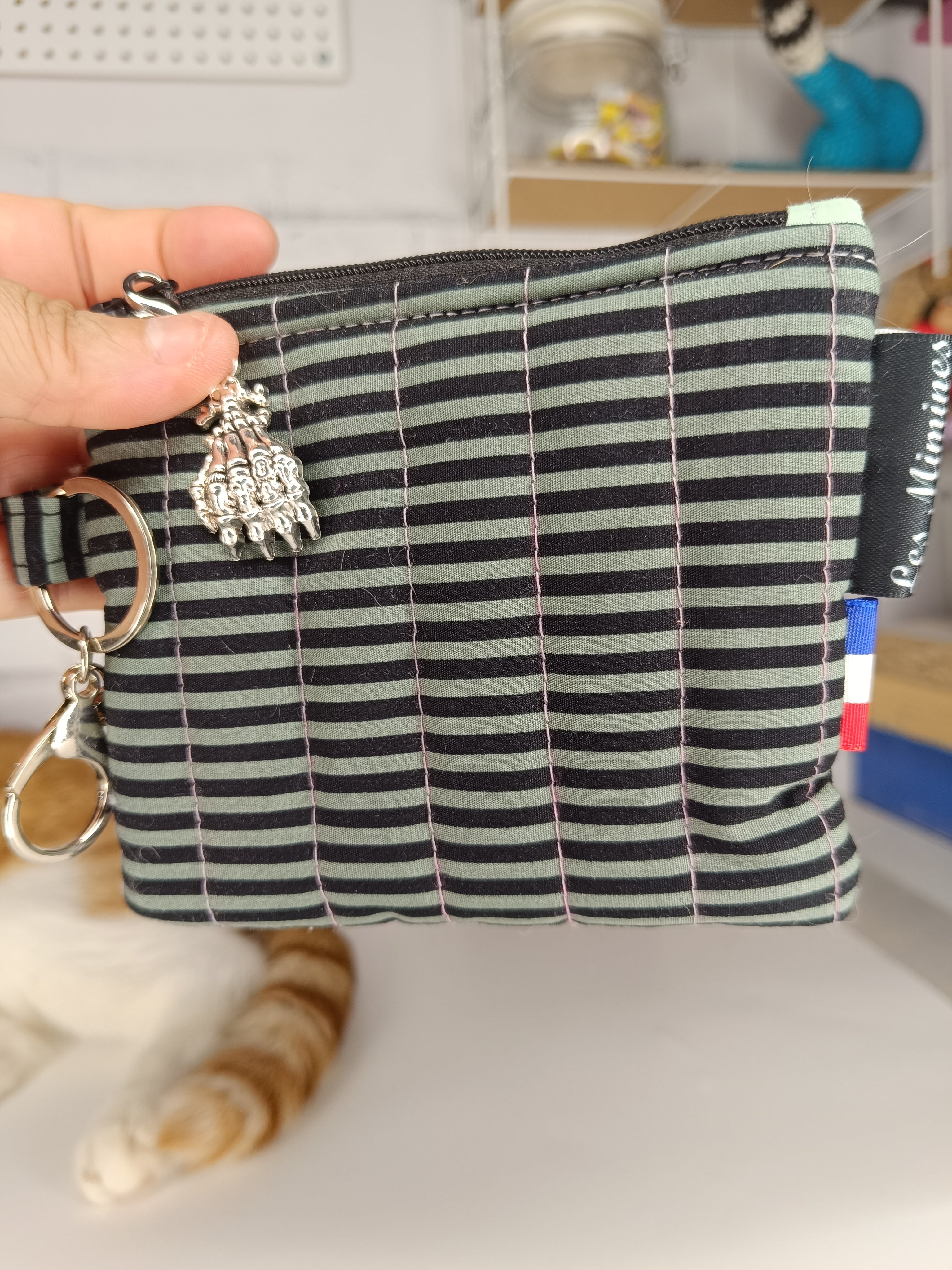 Trousse / Porte-monnaie zippé – Compact et polyvalent Les Mimines d'Amélie