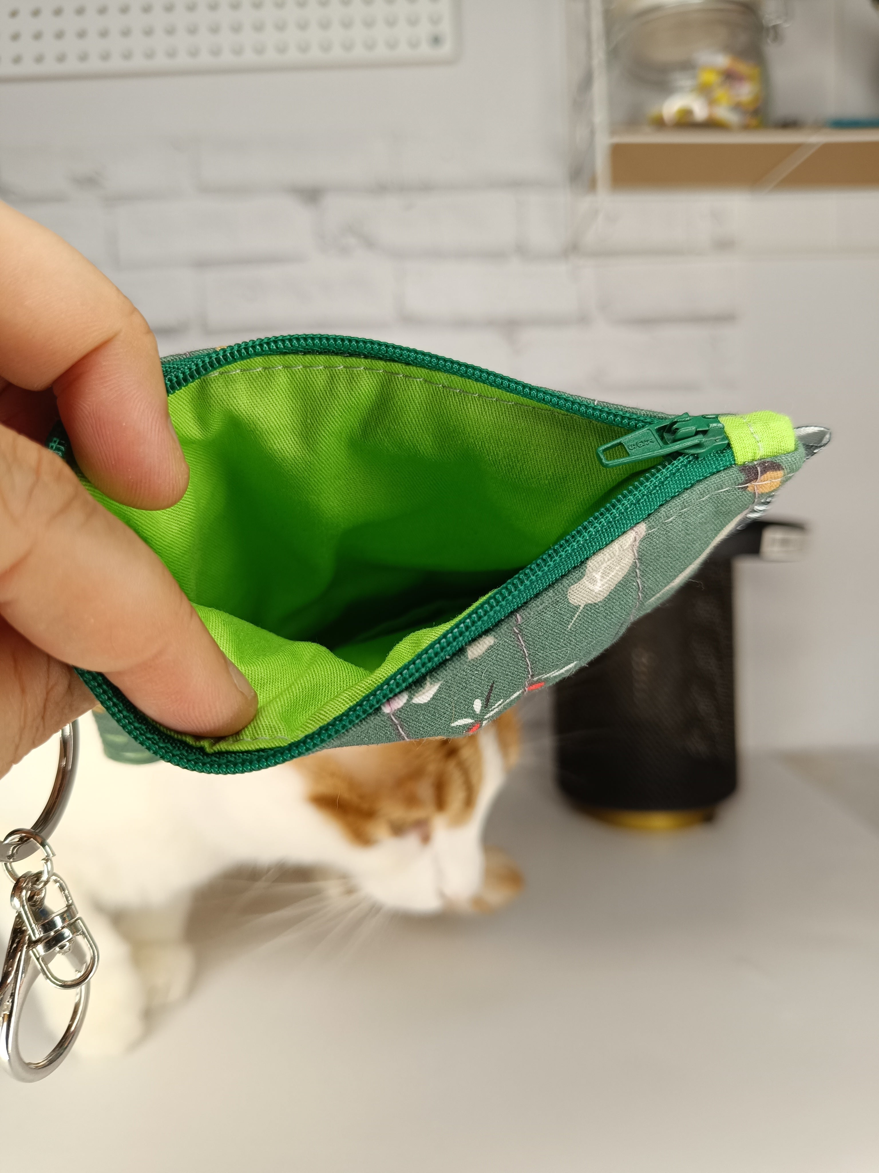 Trousse / Porte-monnaie zippé – Compact et polyvalent Les Mimines d'Amélie