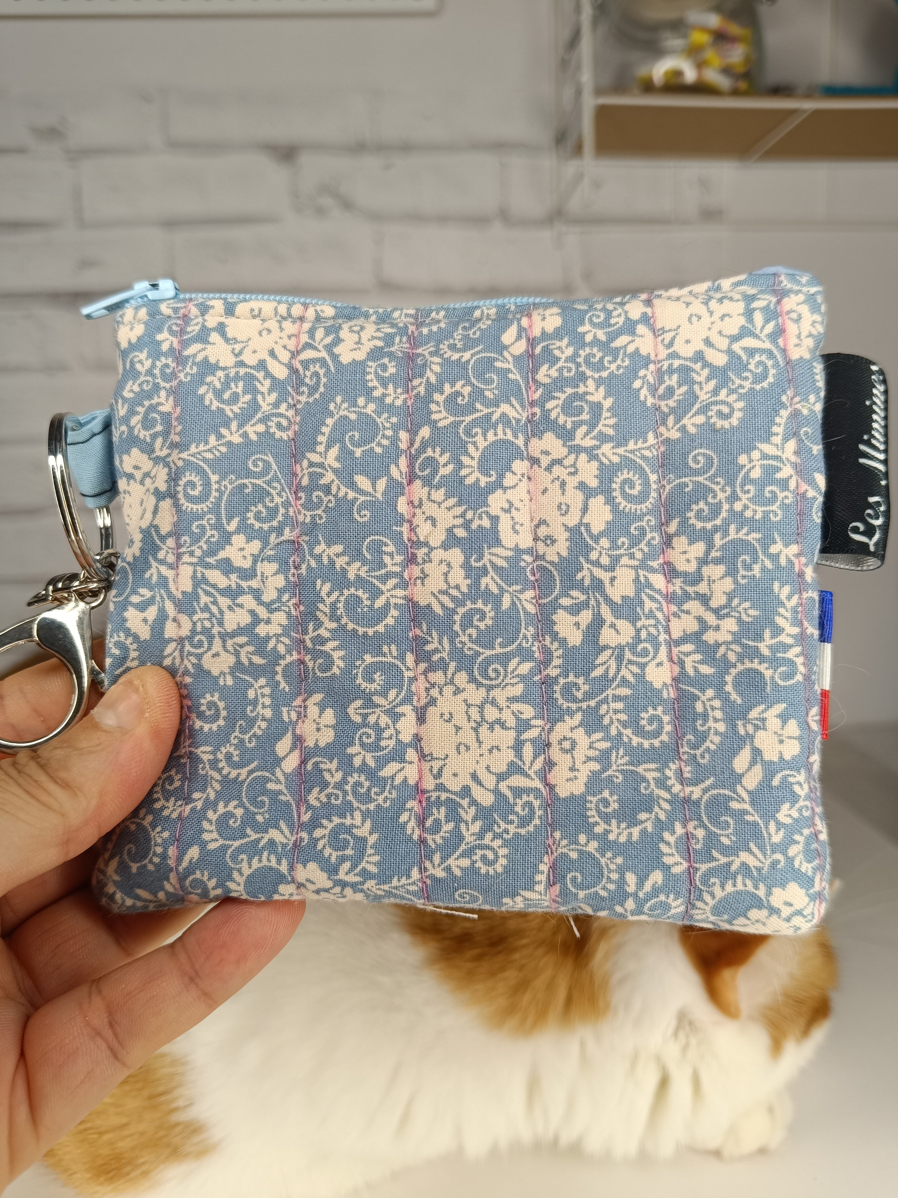 Trousse / Porte-monnaie zippé – Compact et polyvalent Les Mimines d'Amélie