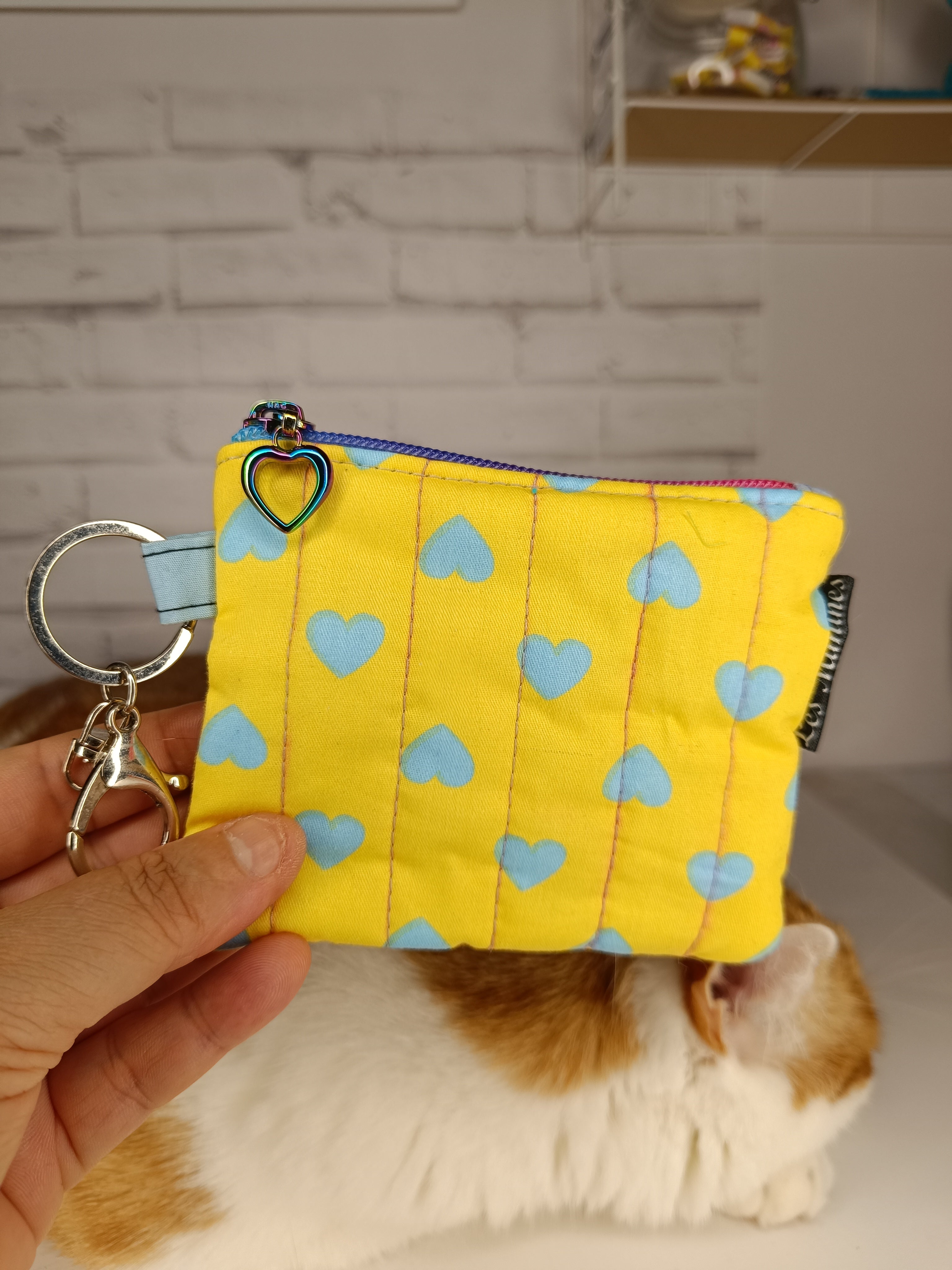 Trousse / Porte-monnaie zippé – Compact et polyvalent Les Mimines d'Amélie