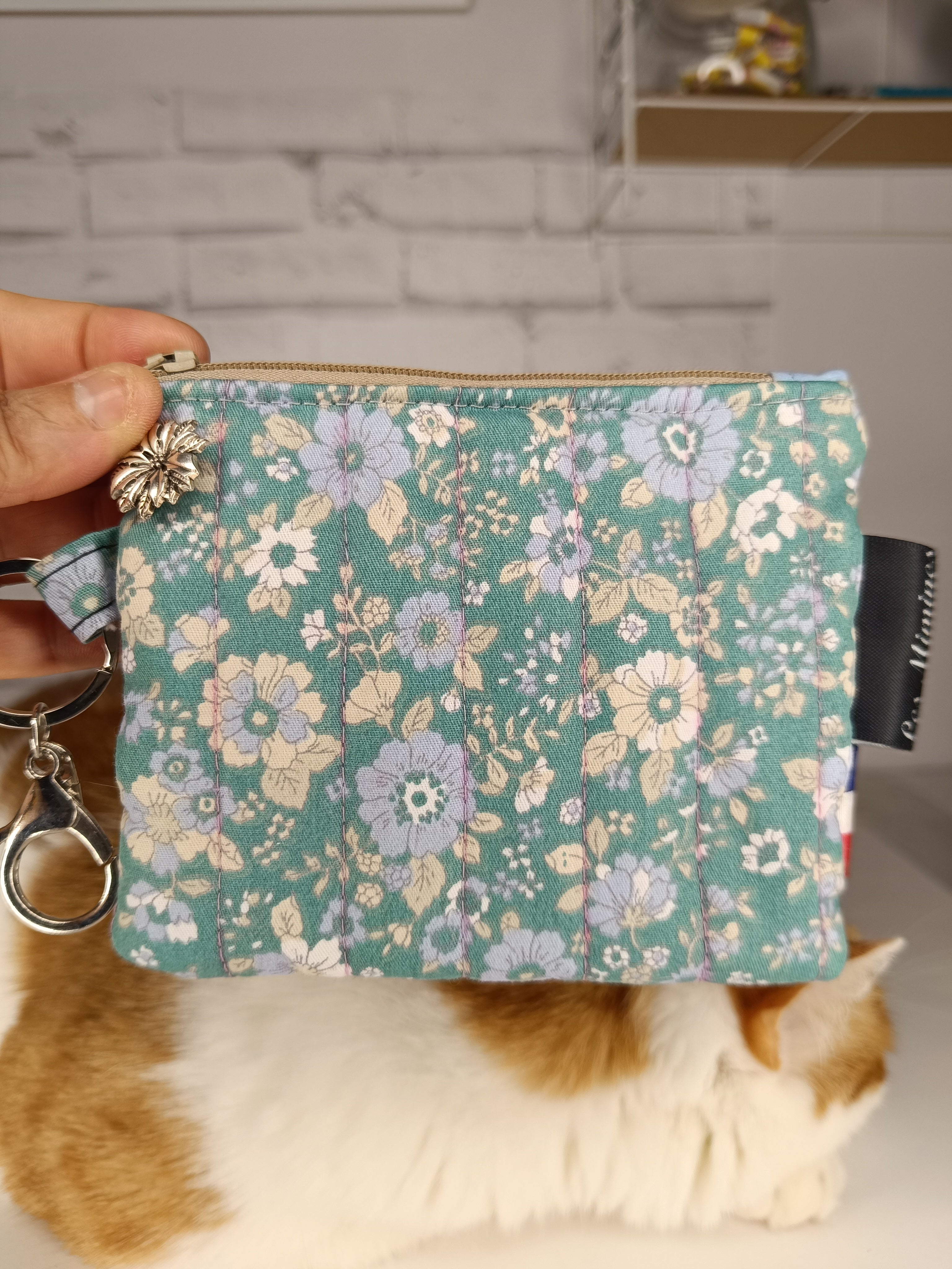 Trousse / Porte-monnaie zippé – Compact et polyvalent Les Mimines d'Amélie