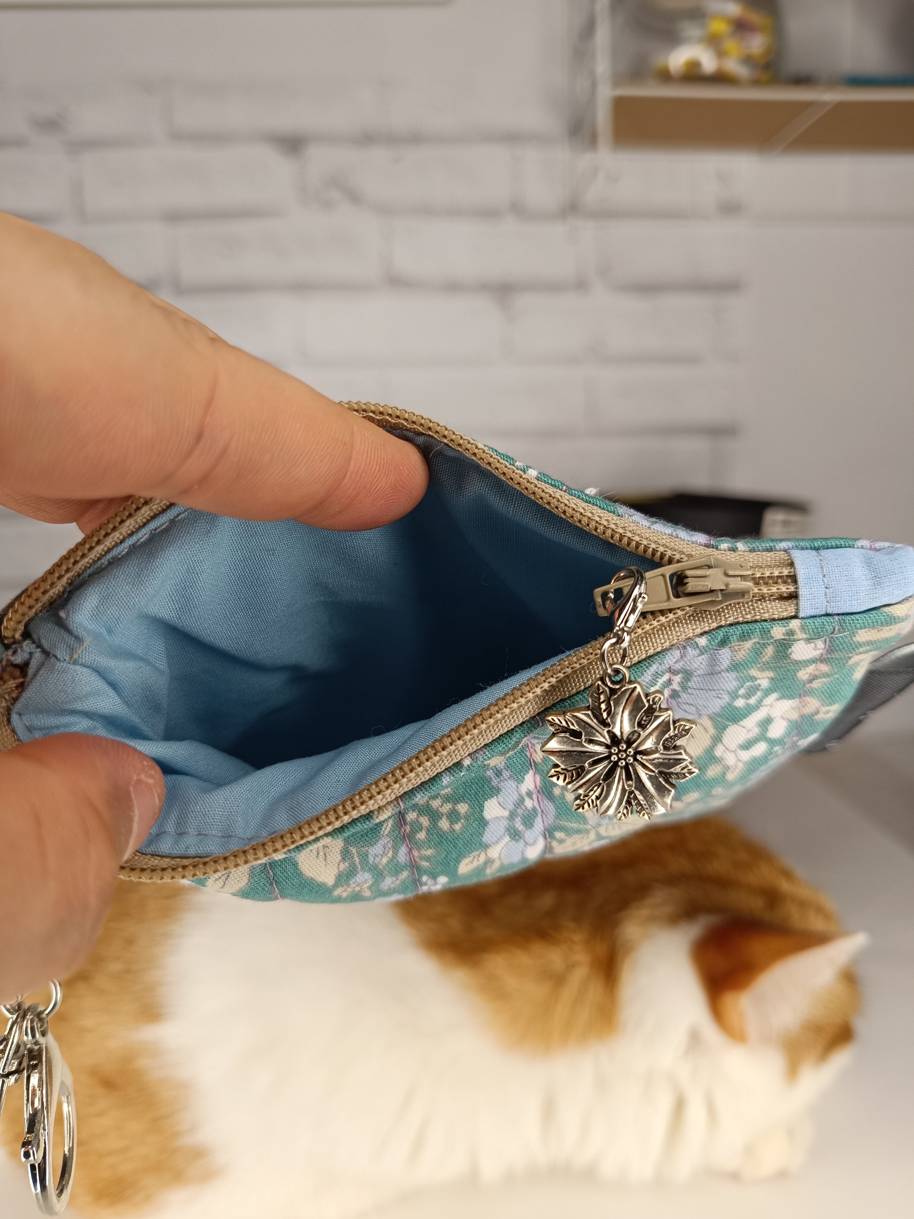 Trousse / Porte-monnaie zippé – Compact et polyvalent Les Mimines d'Amélie