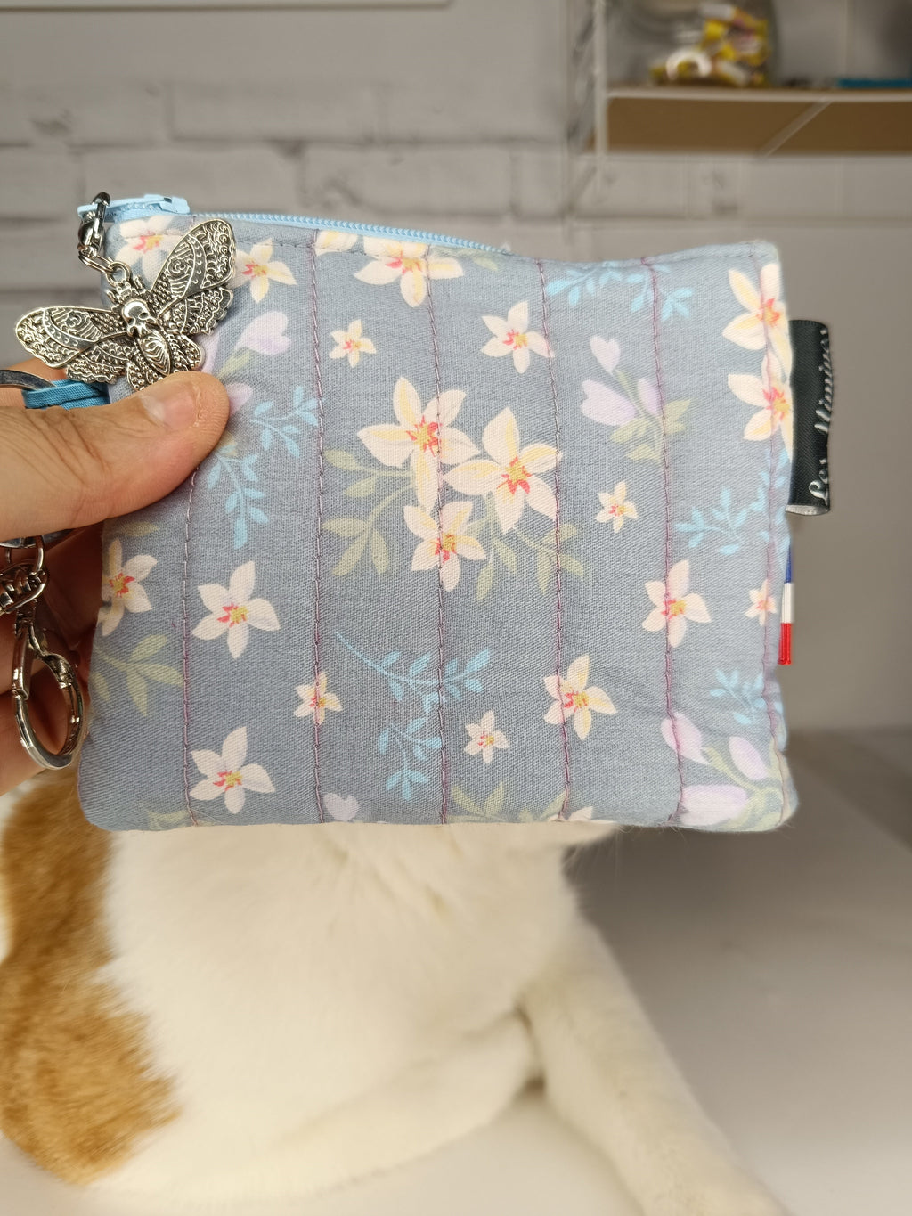 Trousse / Porte-monnaie zippé – Compact et polyvalent Les Mimines d'Amélie