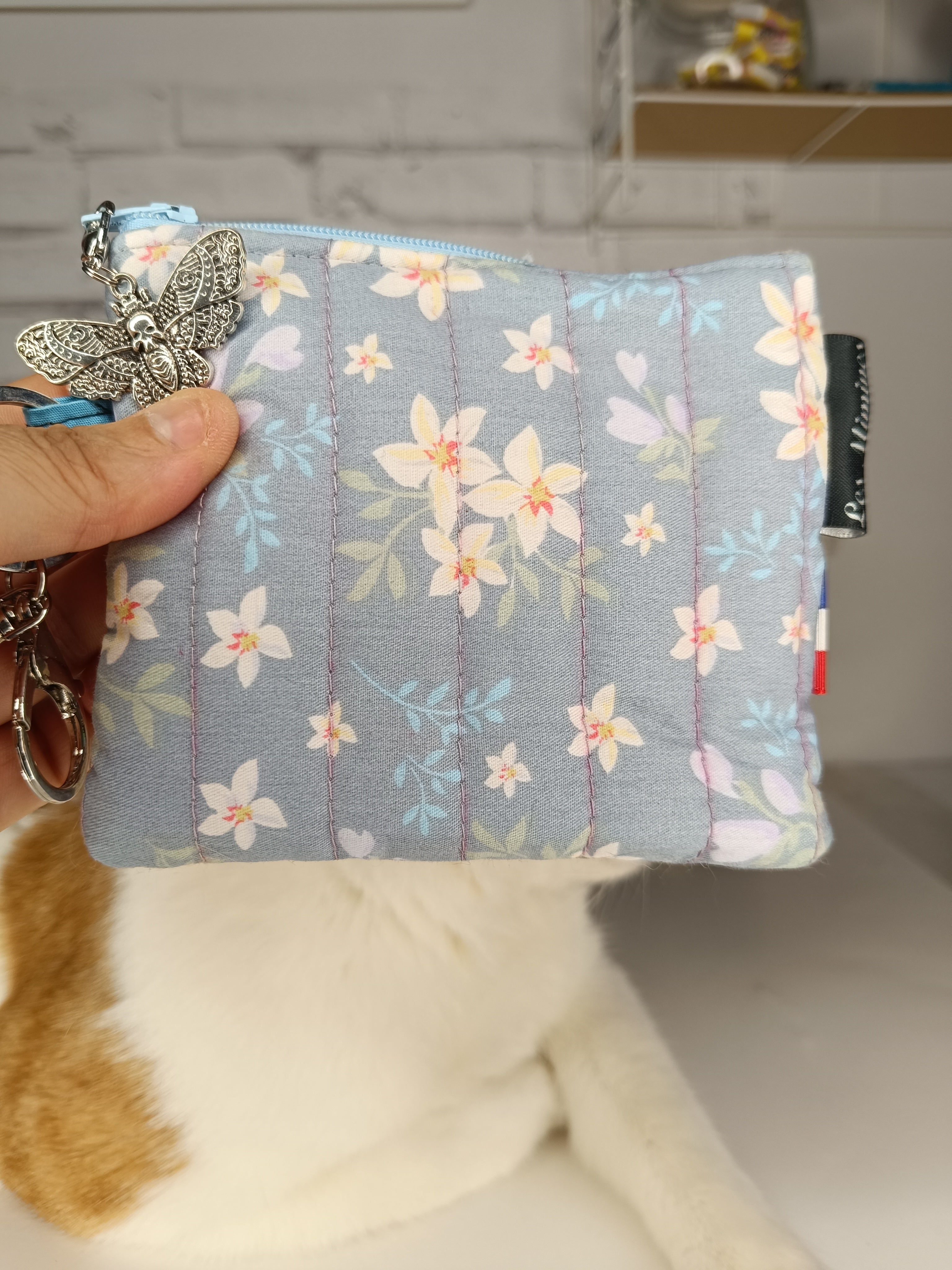 Trousse / Porte-monnaie zippé – Compact et polyvalent Les Mimines d'Amélie