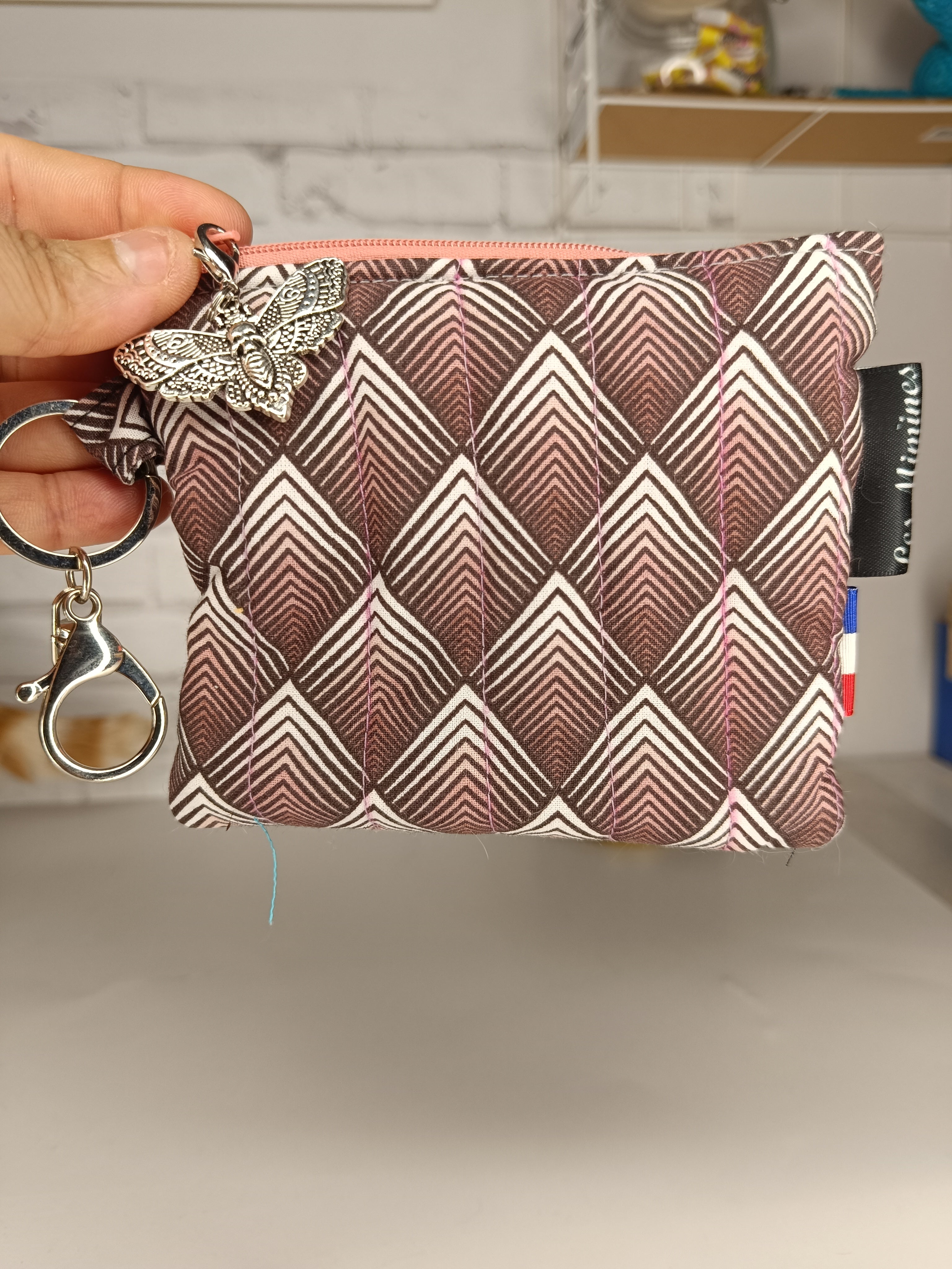 Trousse / Porte-monnaie zippé – Compact et polyvalent Les Mimines d'Amélie