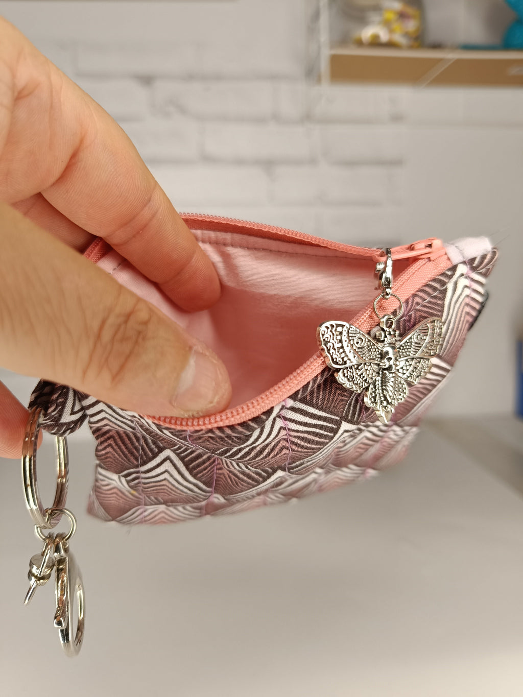 Trousse / Porte-monnaie zippé – Compact et polyvalent Les Mimines d'Amélie