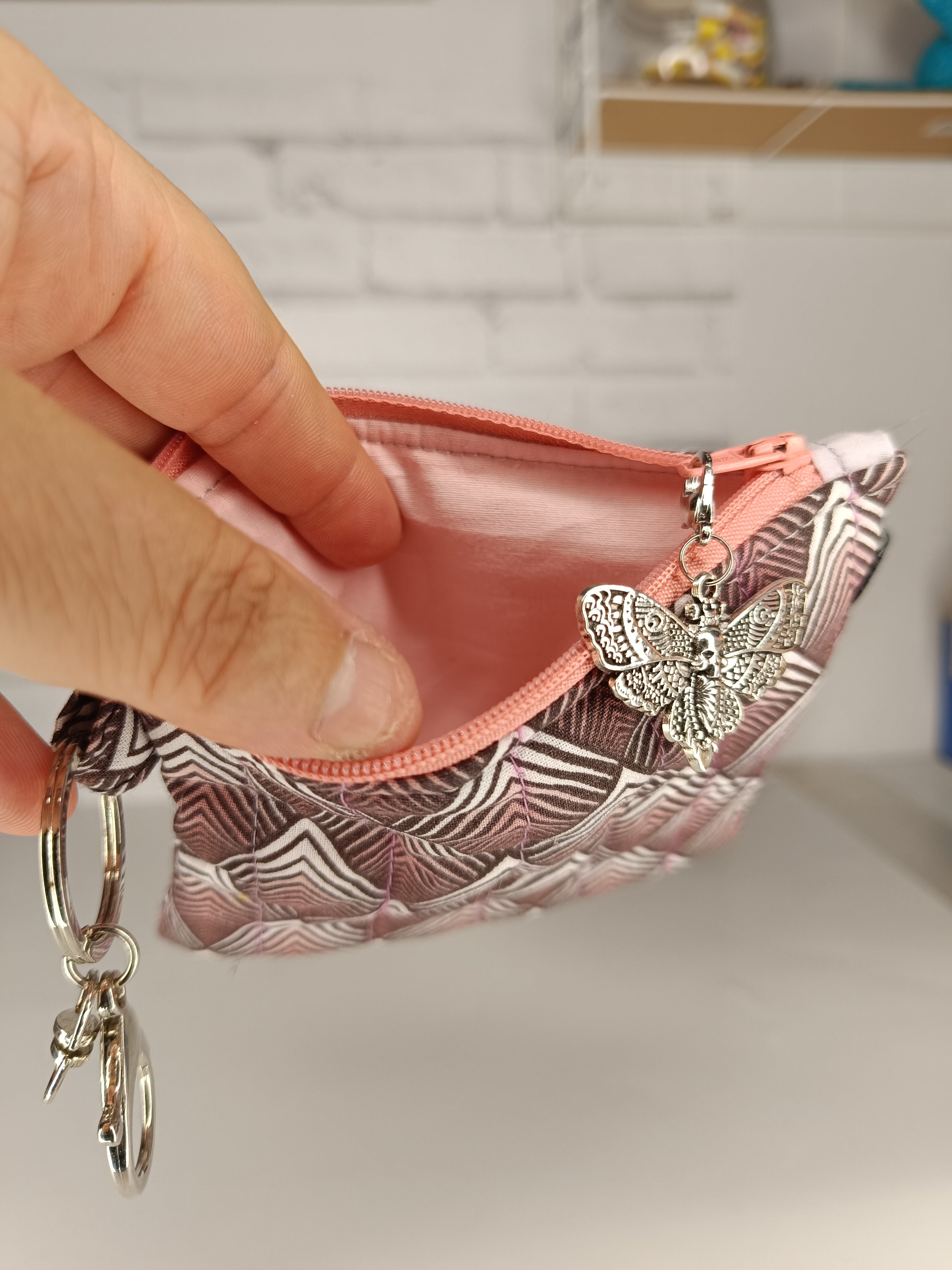 Trousse / Porte-monnaie zippé – Compact et polyvalent Les Mimines d'Amélie