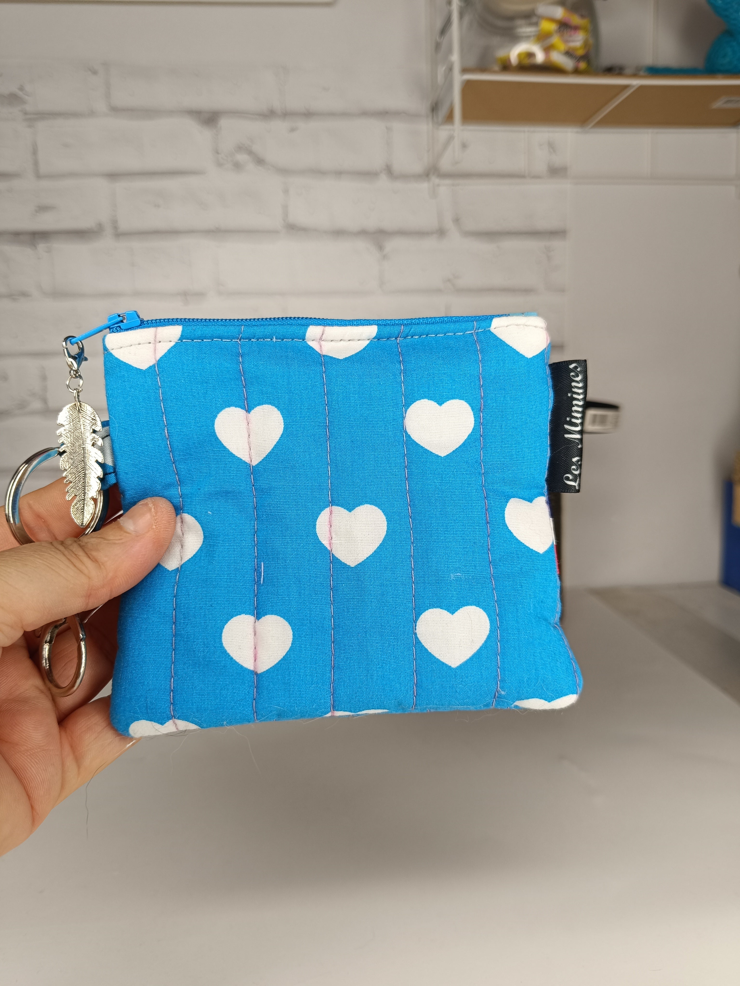 Trousse / Porte-monnaie zippé – Compact et polyvalent Les Mimines d'Amélie