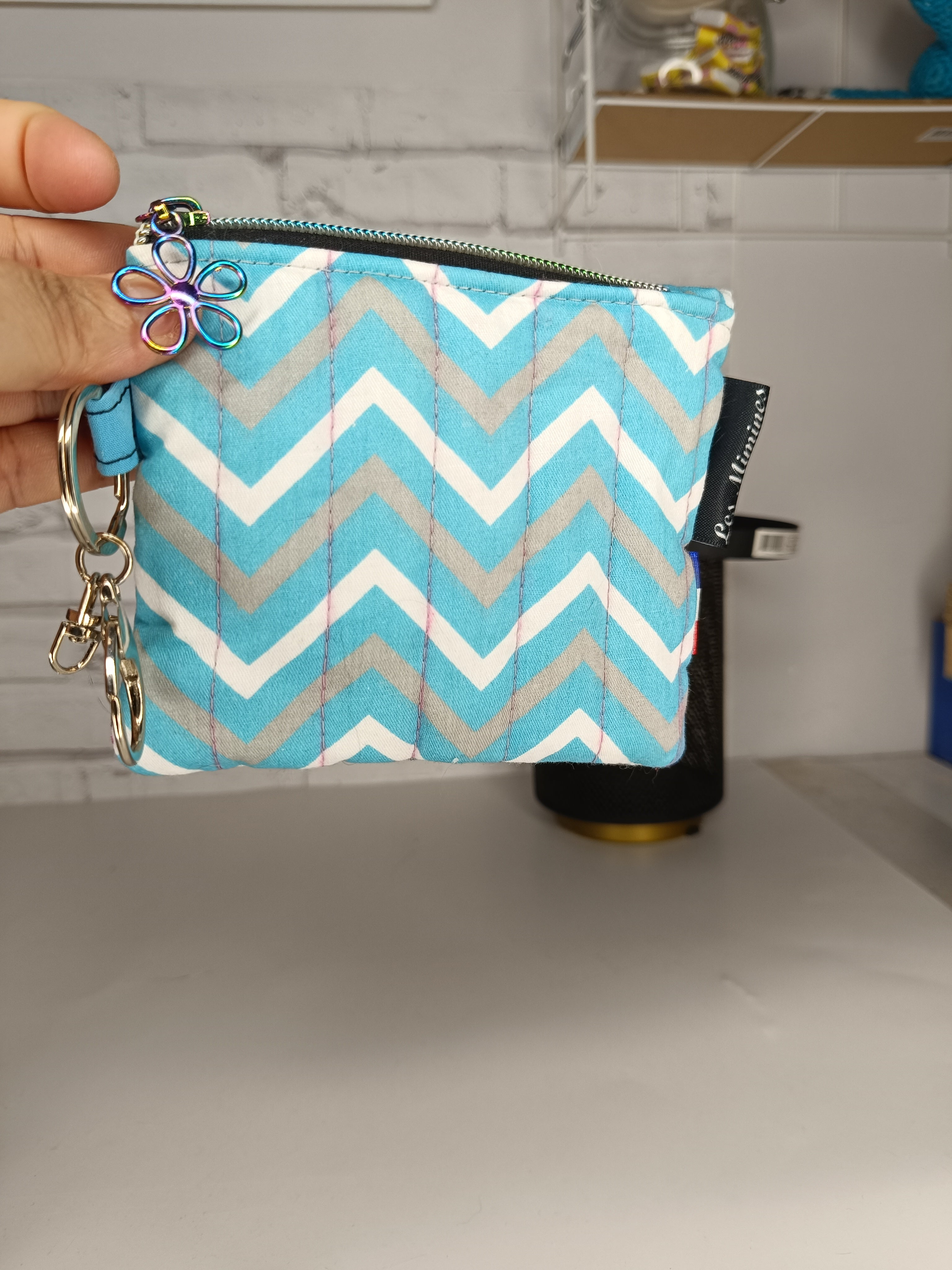 Trousse / Porte-monnaie zippé – Compact et polyvalent Les Mimines d'Amélie