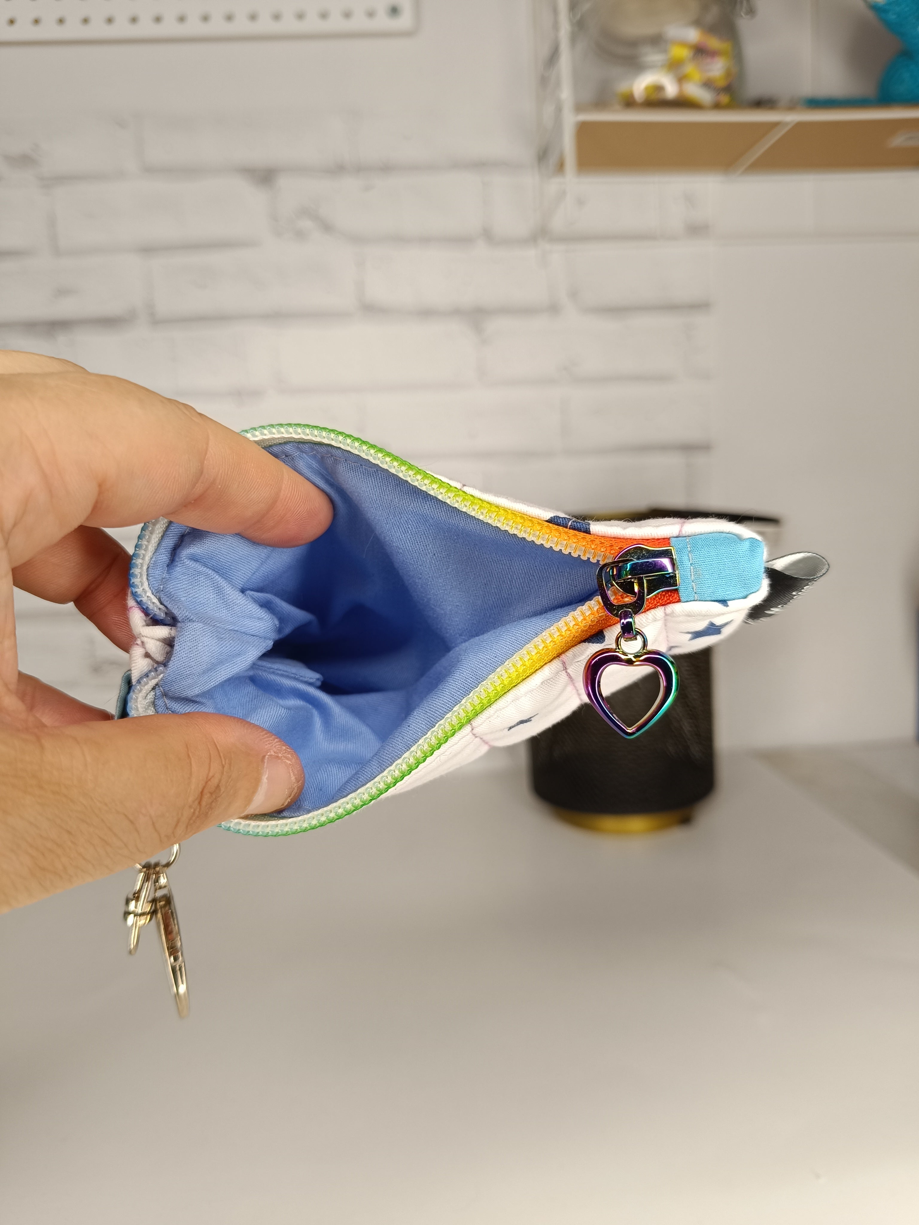 Trousse / Porte-monnaie zippé – Compact et polyvalent Les Mimines d'Amélie