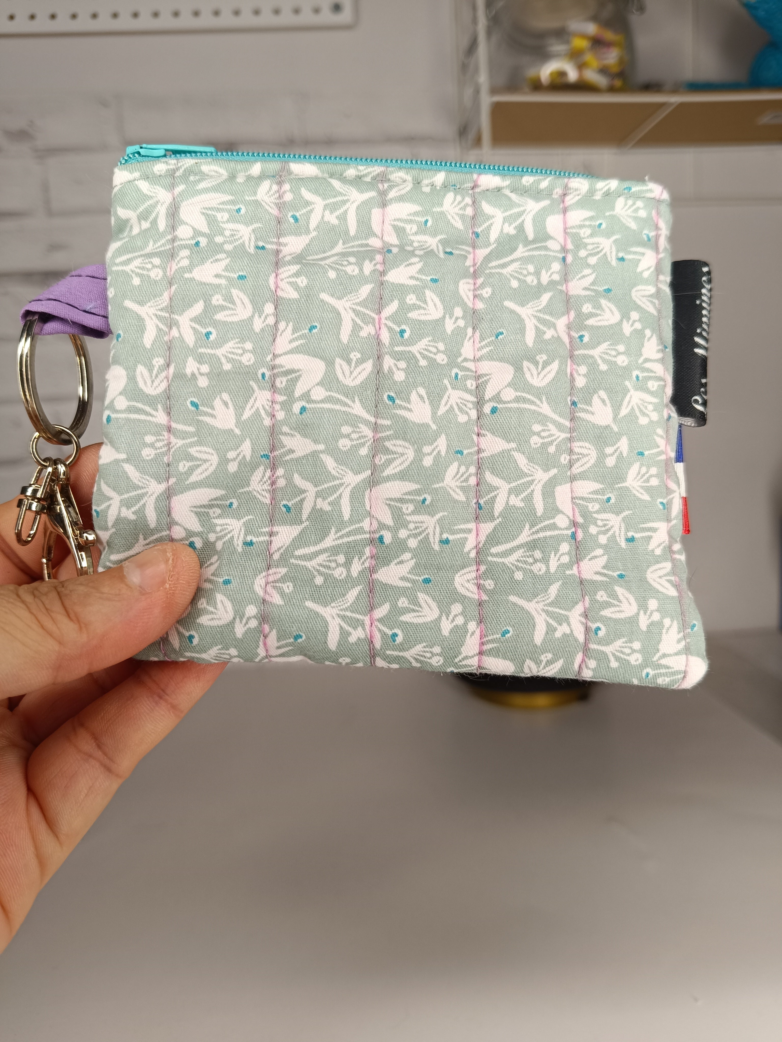 Trousse / Porte-monnaie zippé – Compact et polyvalent Les Mimines d'Amélie