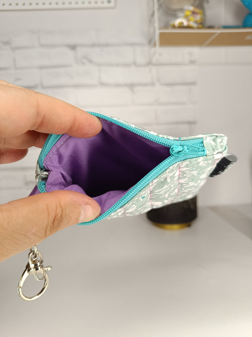 Trousse / Porte-monnaie zippé – Compact et polyvalent Les Mimines d'Amélie