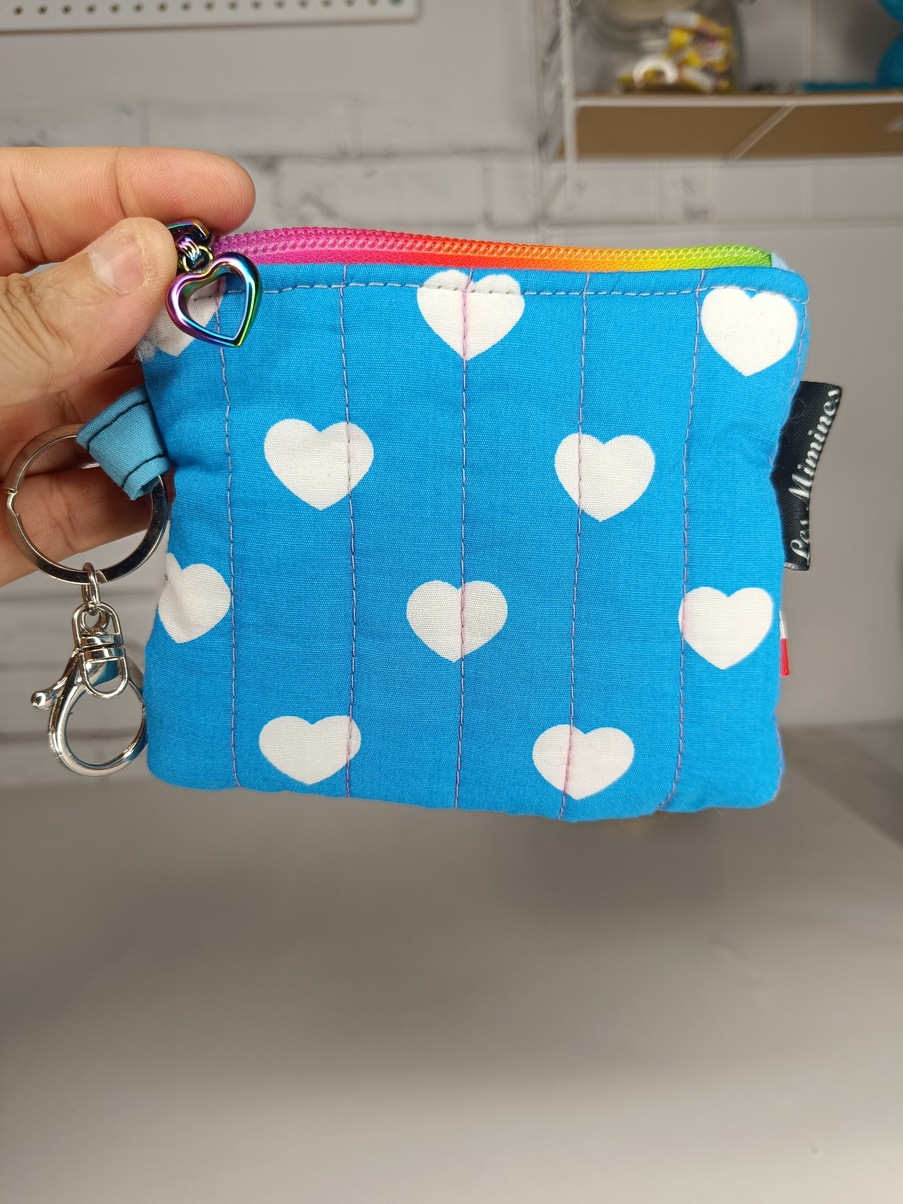 Trousse / Porte-monnaie zippé – Compact et polyvalent Les Mimines d'Amélie