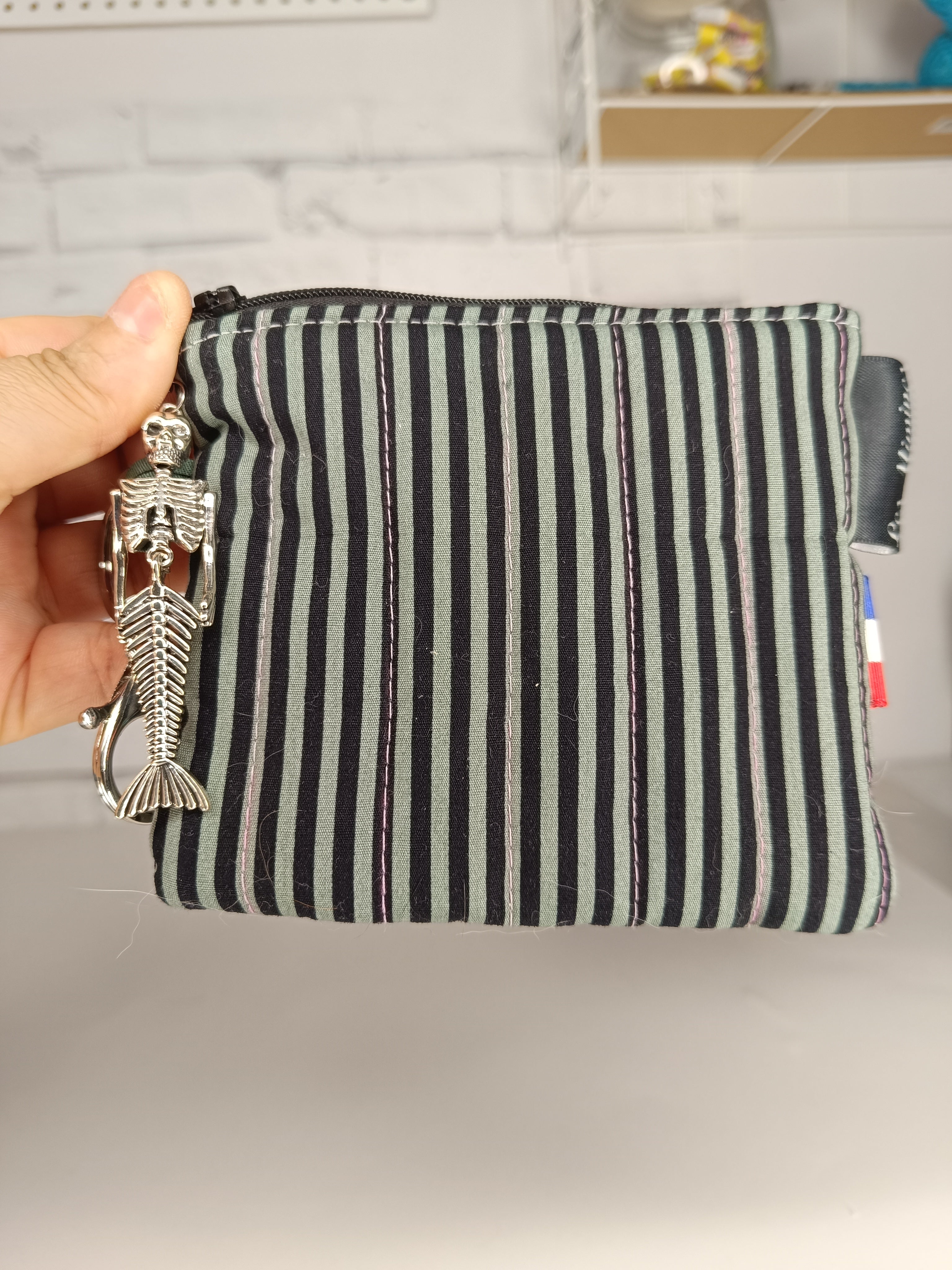 Trousse / Porte-monnaie zippé – Compact et polyvalent Les Mimines d'Amélie