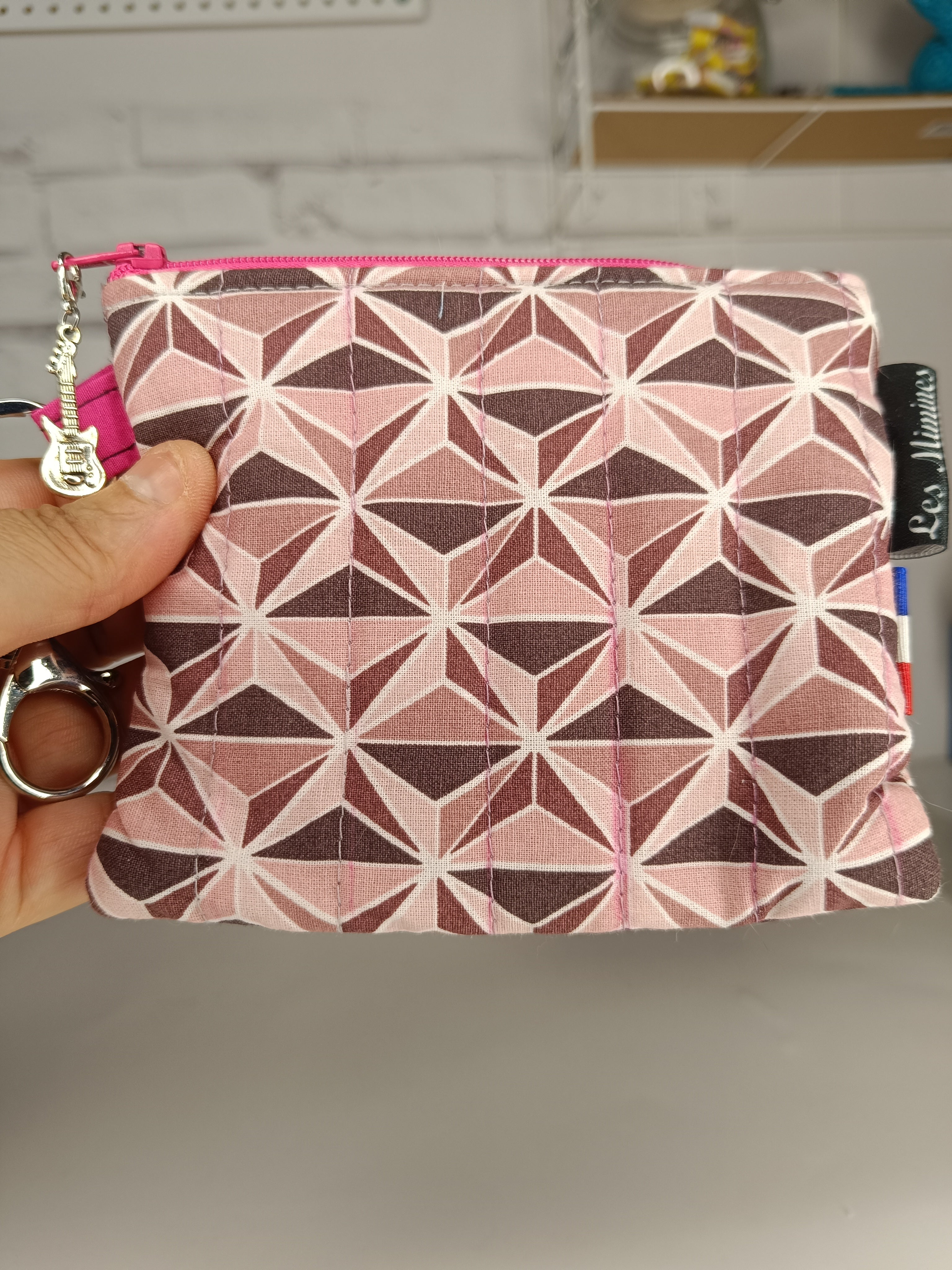 Trousse / Porte-monnaie zippé – Compact et polyvalent Les Mimines d'Amélie