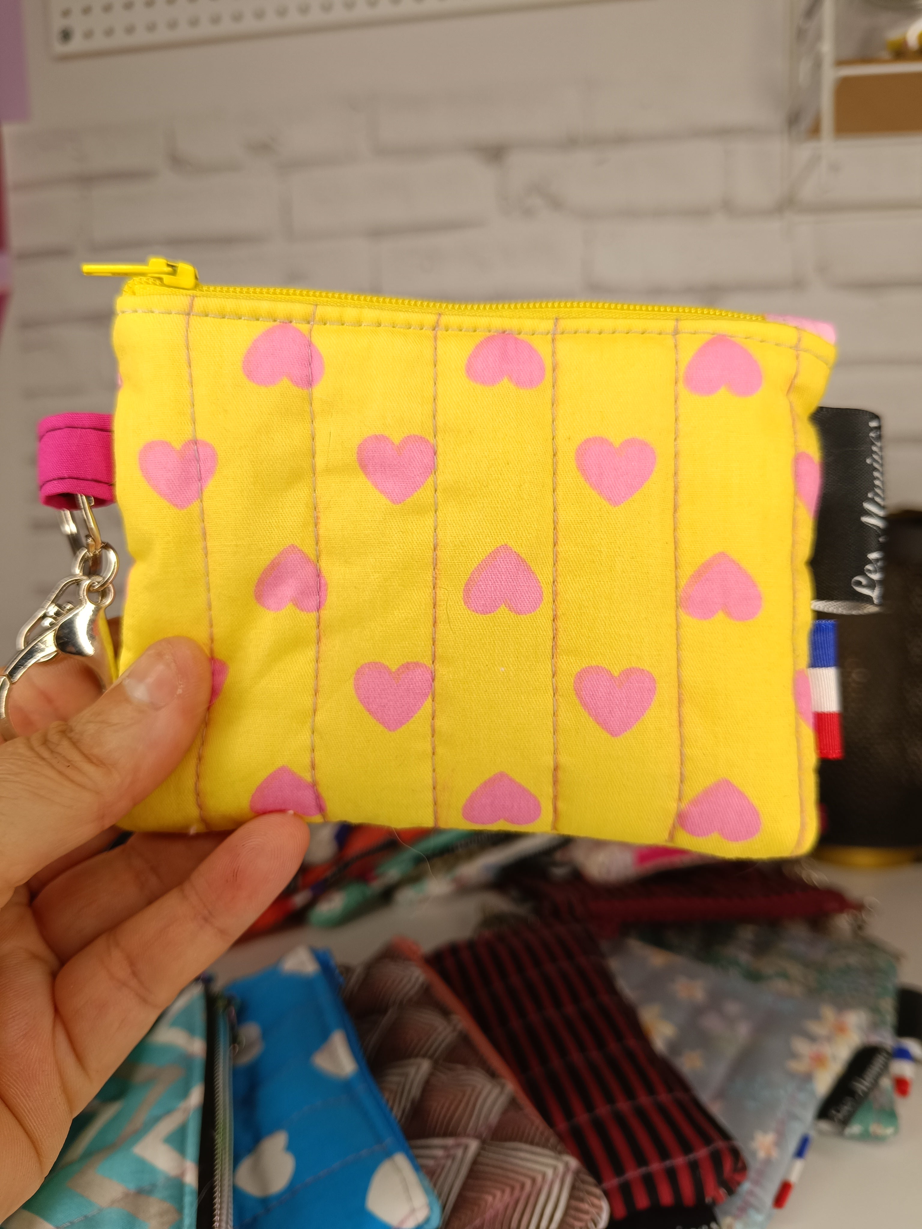 Trousse / Porte-monnaie zippé – Compact et polyvalent Les Mimines d'Amélie