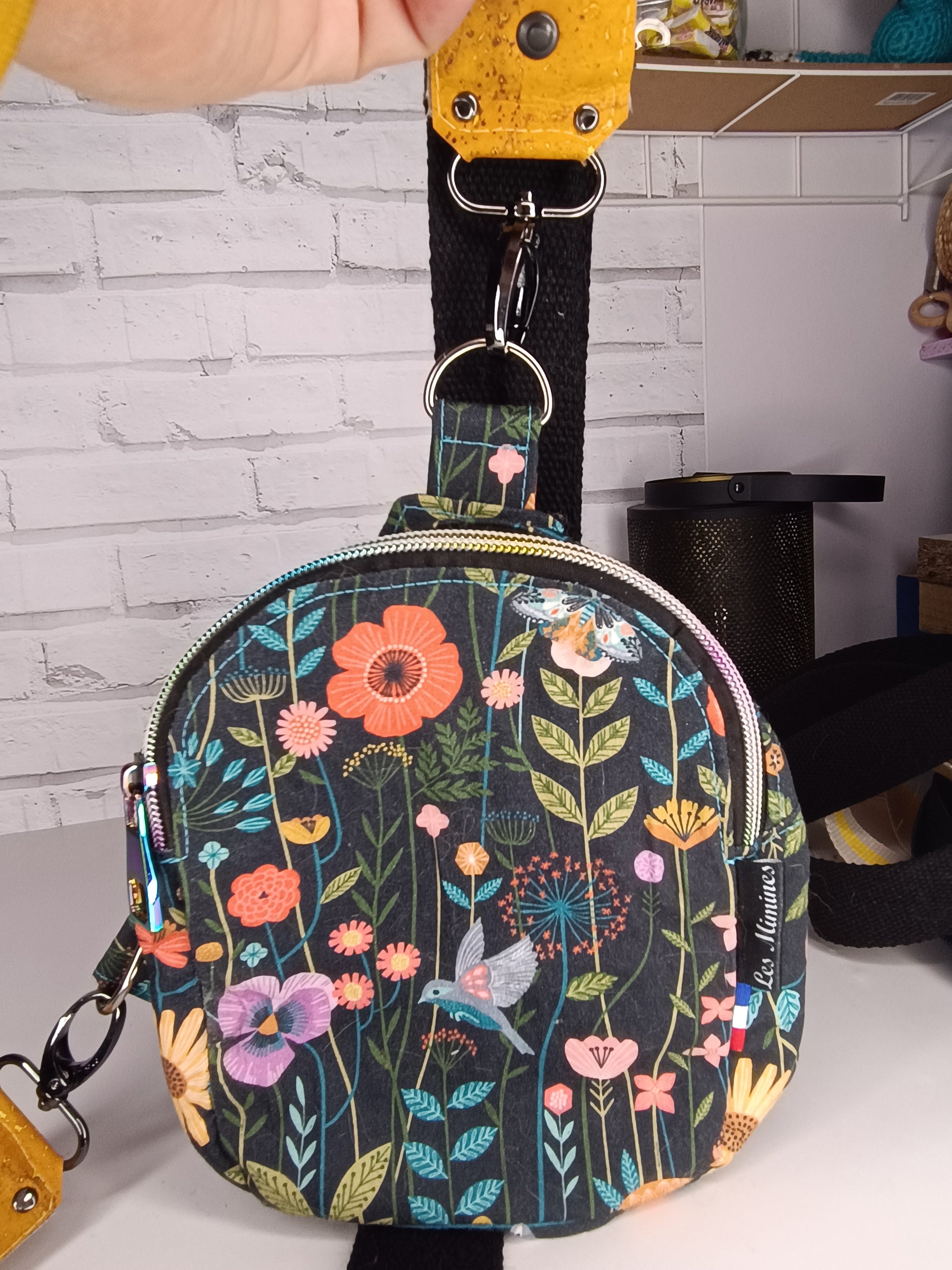 Porté plat façon petit sac à dos Les Mimines d'Amélie