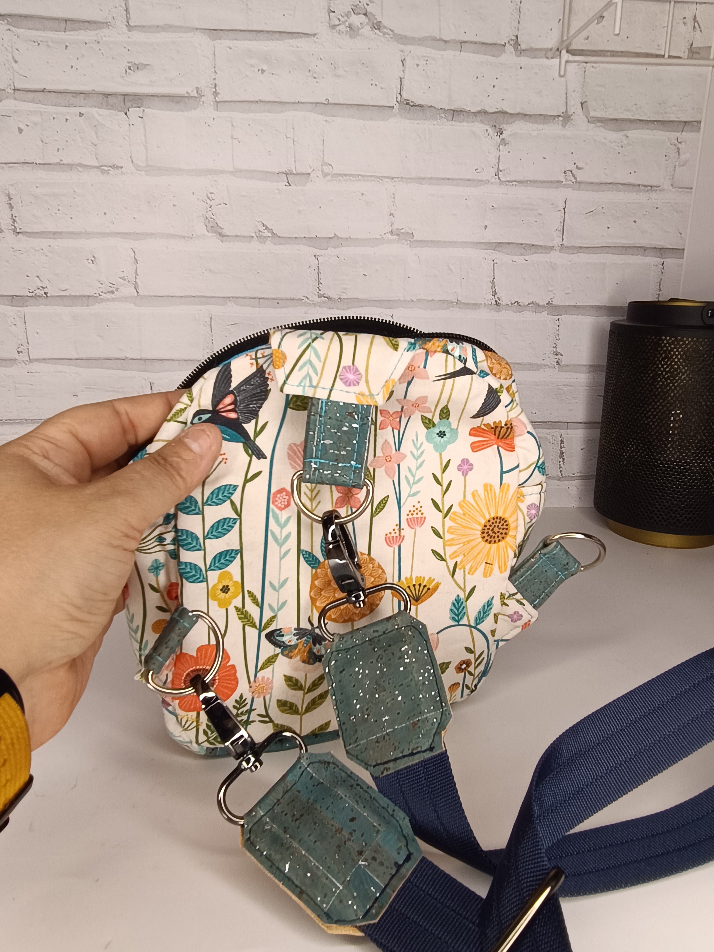 Porté plat façon petit sac à dos Les Mimines d'Amélie