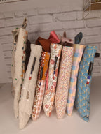 Pochette à livre / liseuse / tablette / iPad avec gros nœud - Grand modèle Les Mimines d'Amélie