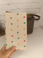 Couverture de livre ajustable en tissu - Petit modèle Les Mimines d'Amélie