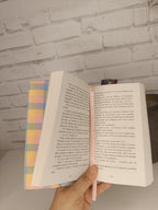 Couverture de livre ajustable en tissu - Petit modèle Les Mimines d'Amélie