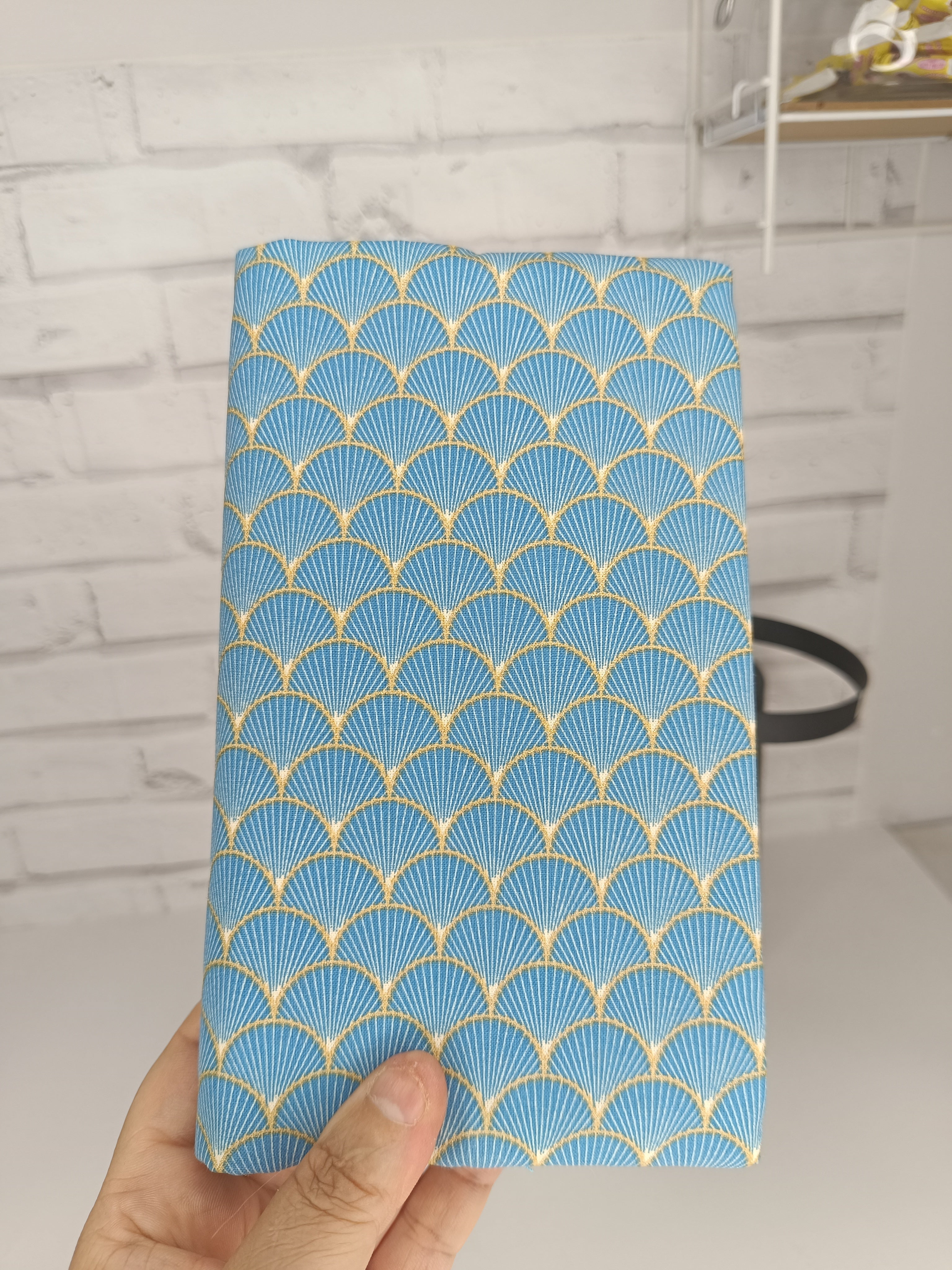 Couverture de livre ajustable en tissu - Petit modèle Les Mimines d'Amélie