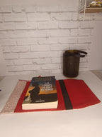 Couverture de livre ajustable en tissu - Grand modèle Les Mimines d'Amélie